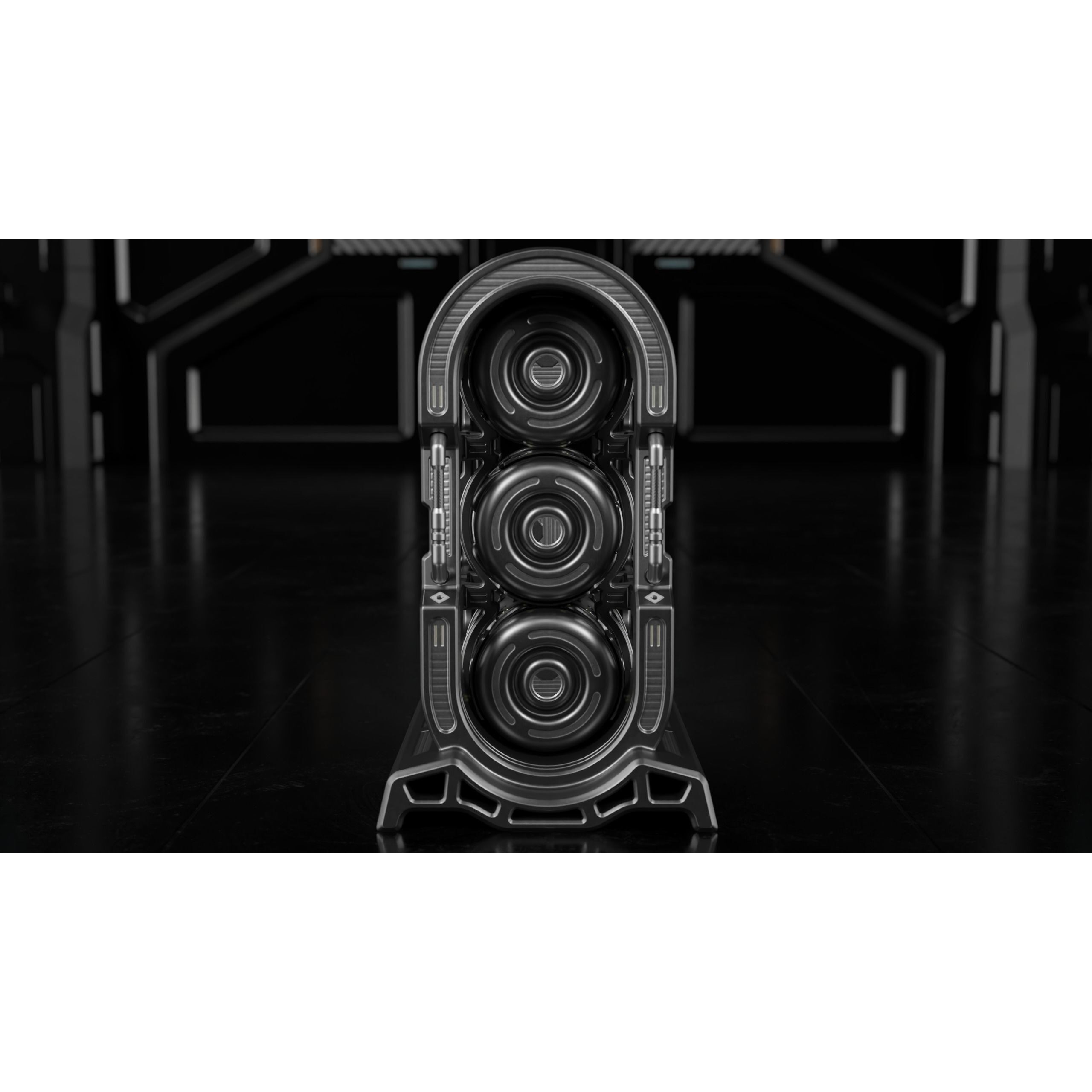 Sci-fi Barrel - Low-Poly Game-Ready 3D Model - View 17