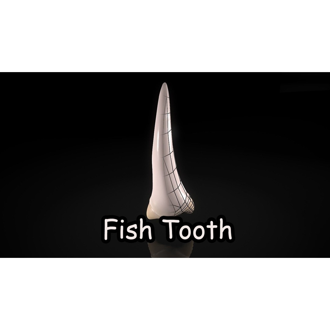 Great Teeth Pack 3D Model – Low Poly Game Asset, PBR Textures - View 19