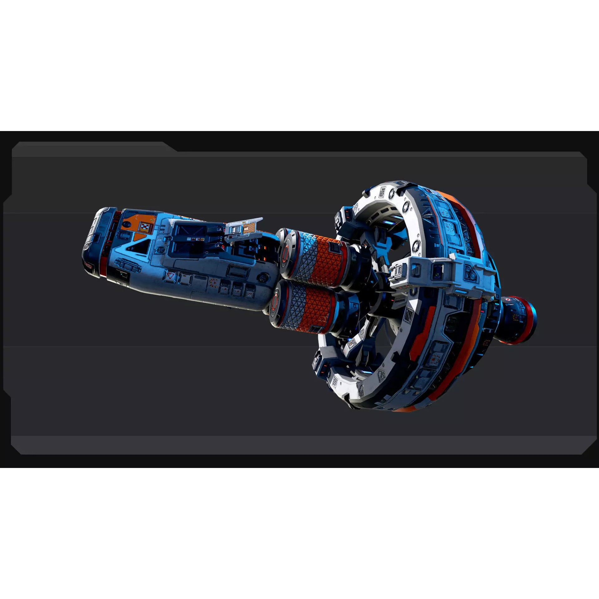 SPACE Explorer Pack - Low-Poly Game-Ready 3D Model - View 10