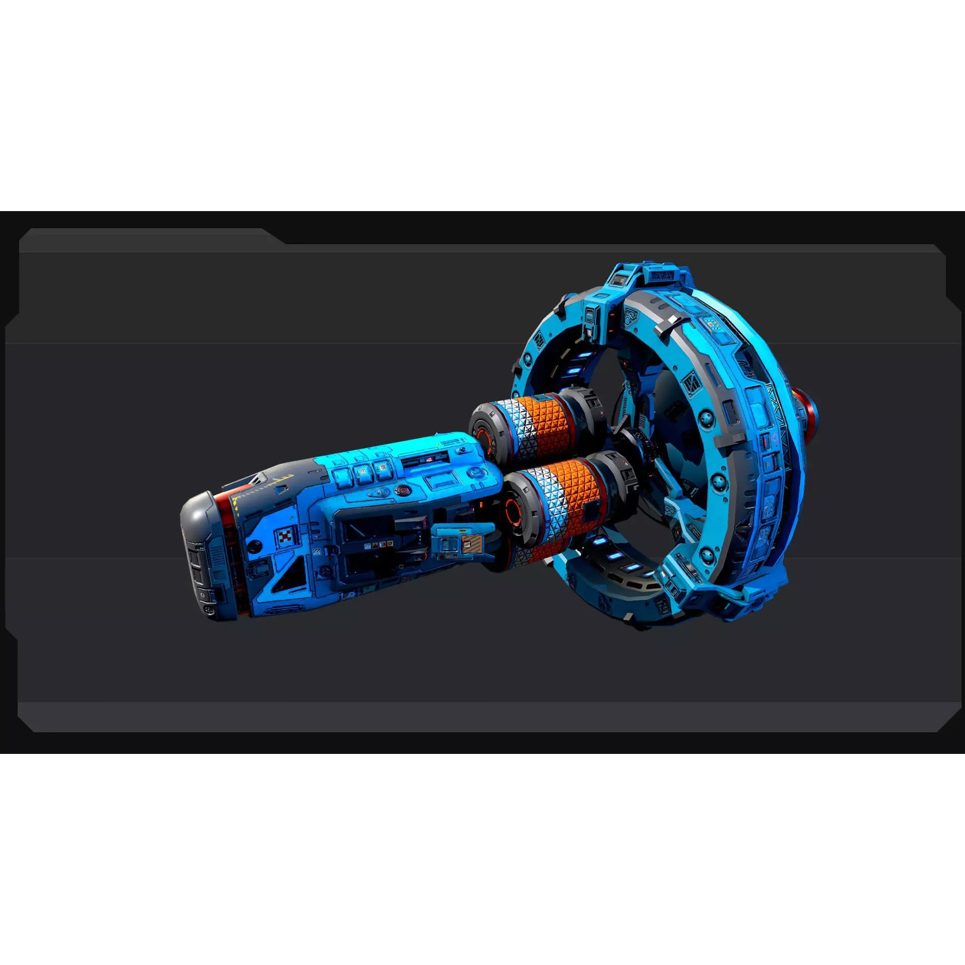 SPACE Explorer Pack - Low-Poly Game-Ready 3D Model - View 11