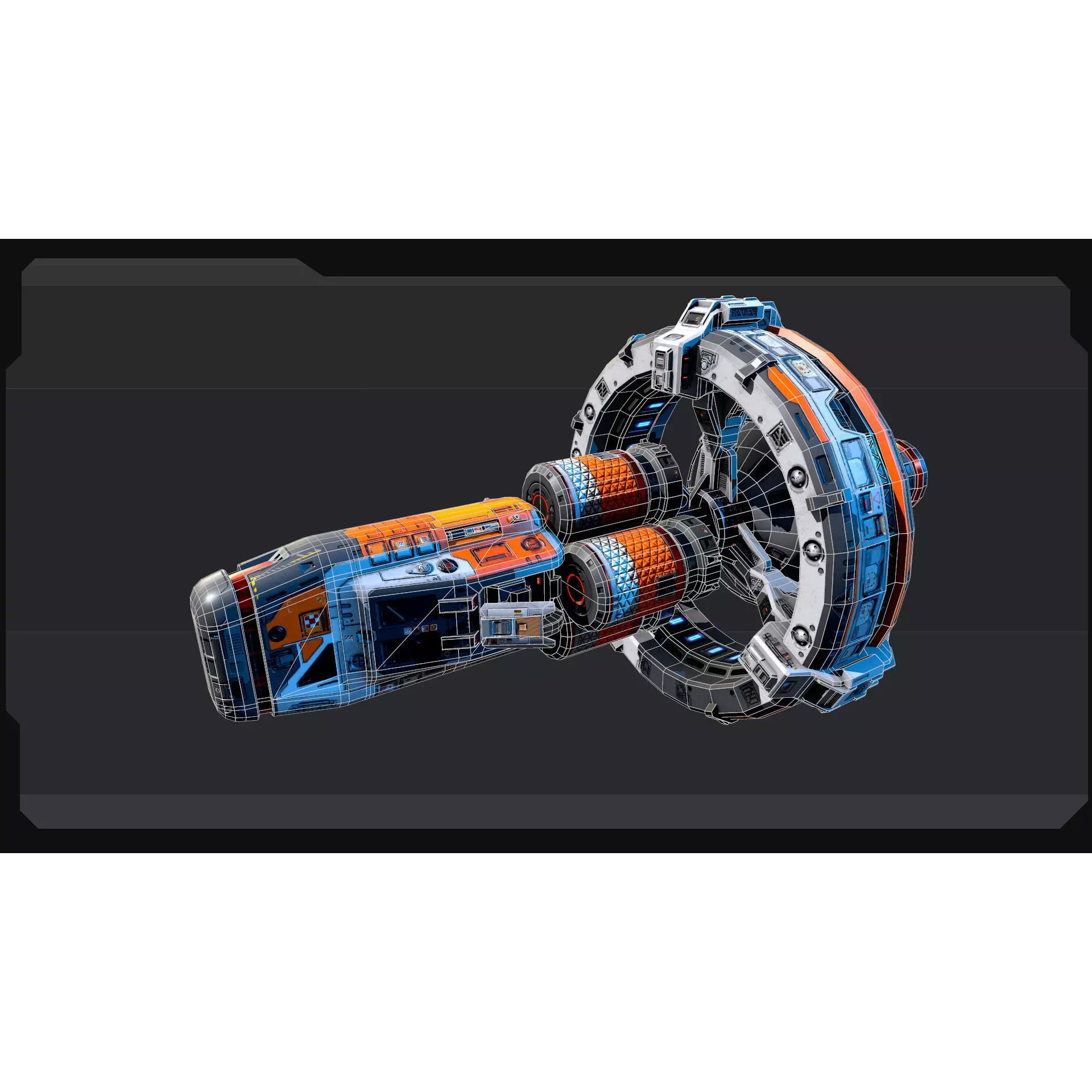 SPACE Explorer Pack - Low-Poly Game-Ready 3D Model - View 13