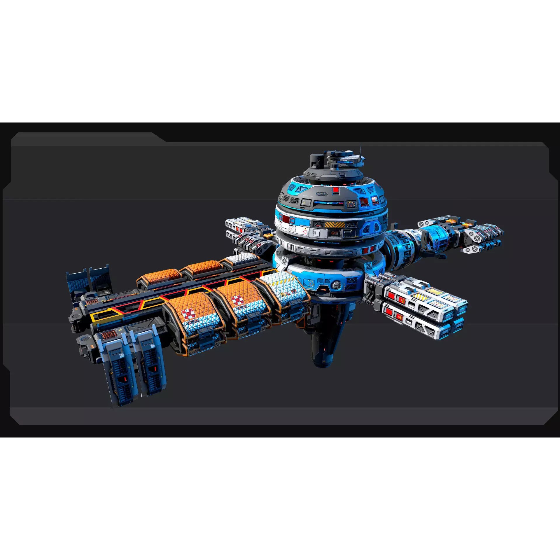 SPACE Explorer Pack - Low-Poly Game-Ready 3D Model - View 16