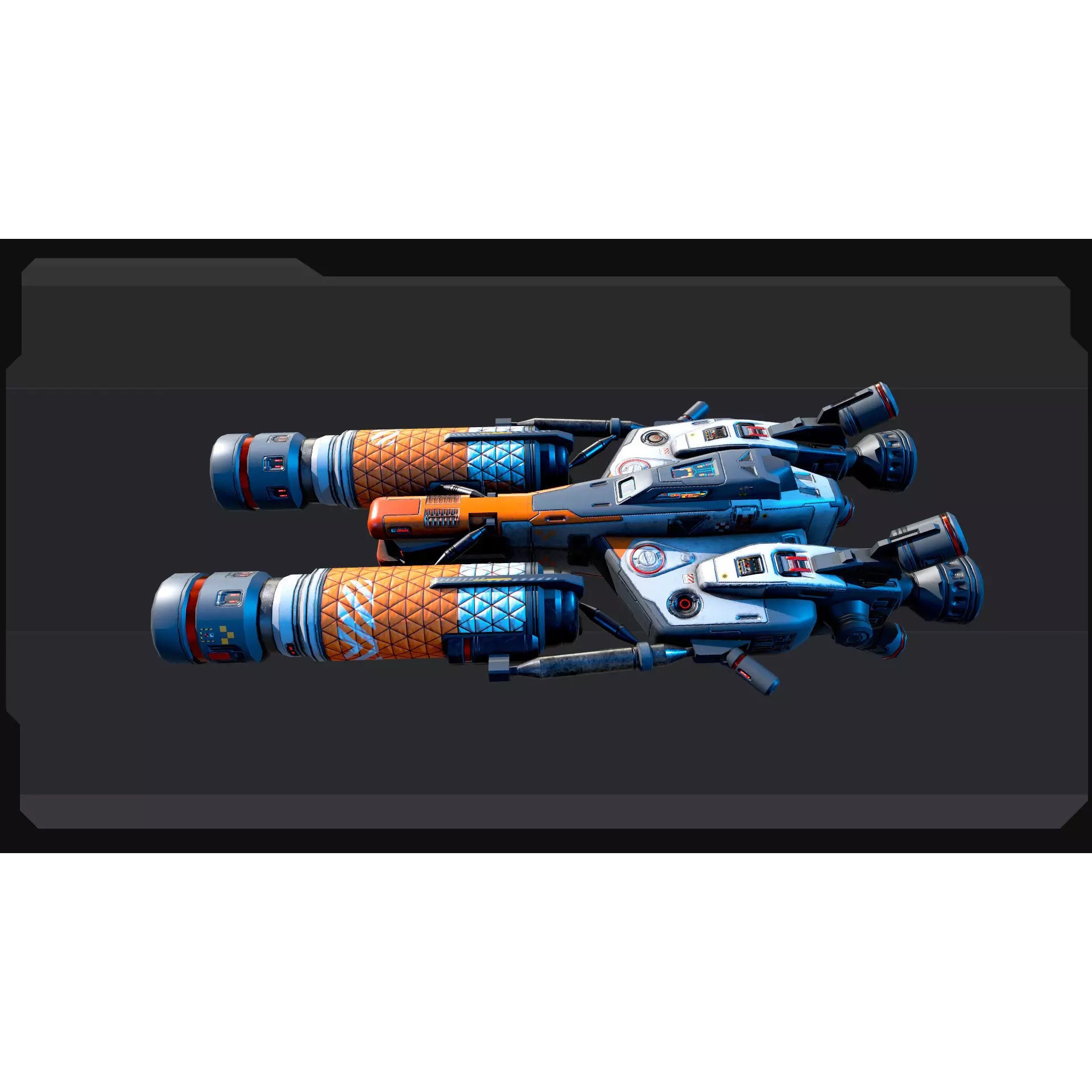 SPACE Explorer Pack - Low-Poly Game-Ready 3D Model - View 19