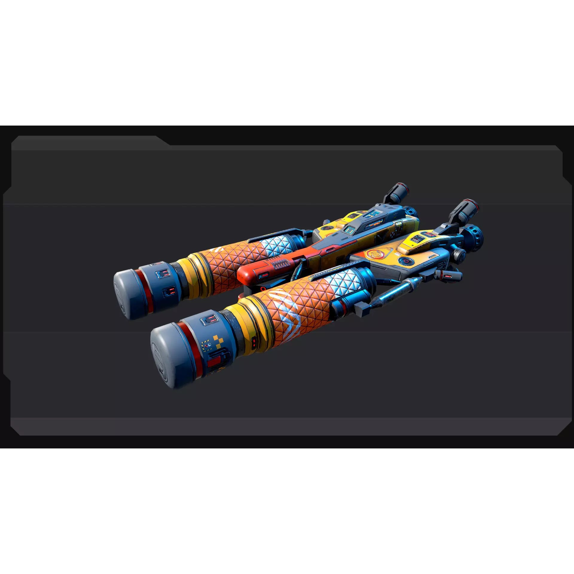 SPACE Explorer Pack - Low-Poly Game-Ready 3D Model - View 21