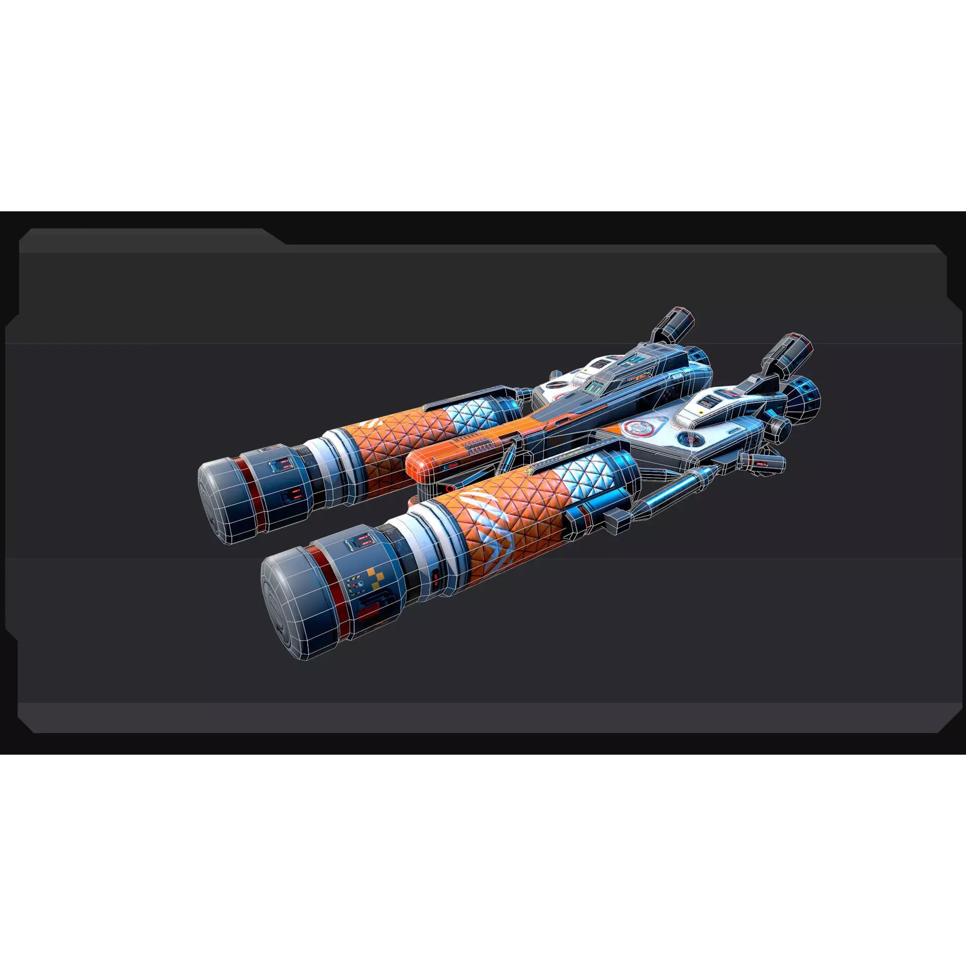 SPACE Explorer Pack - Low-Poly Game-Ready 3D Model - View 23