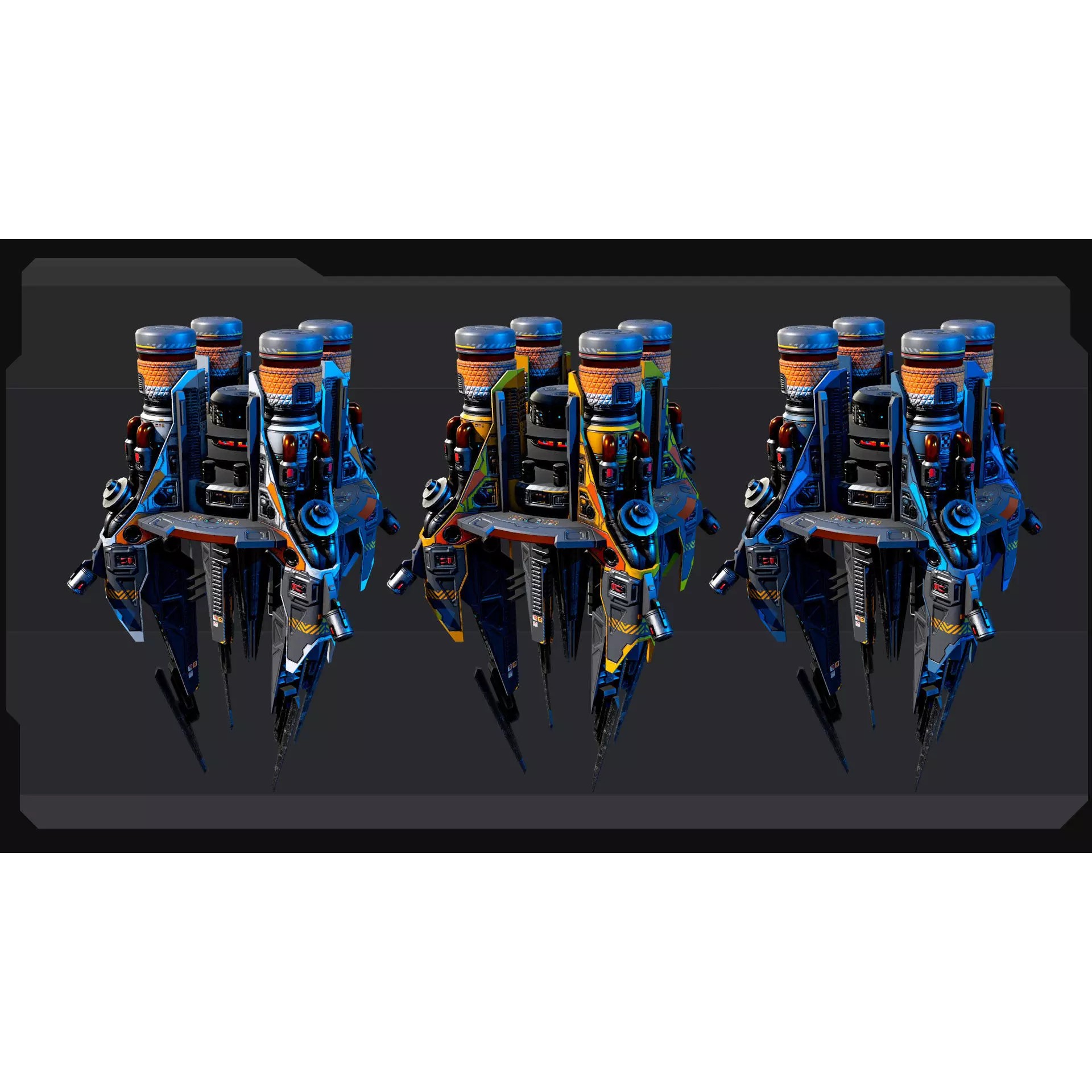 SPACE Explorer Pack - Low-Poly Game-Ready 3D Model - View 25