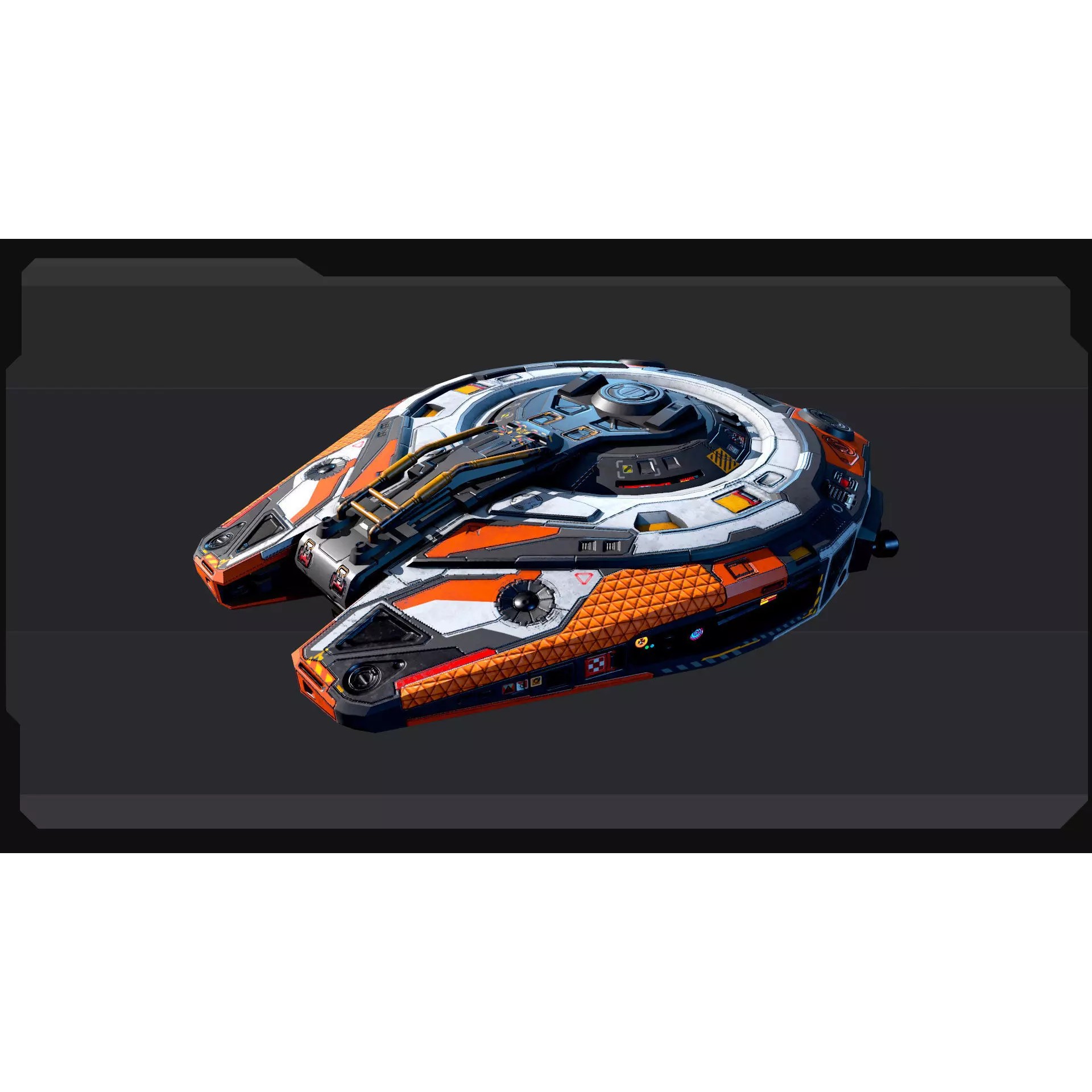 SPACE Explorer Pack - Low-Poly Game-Ready 3D Model - View 3