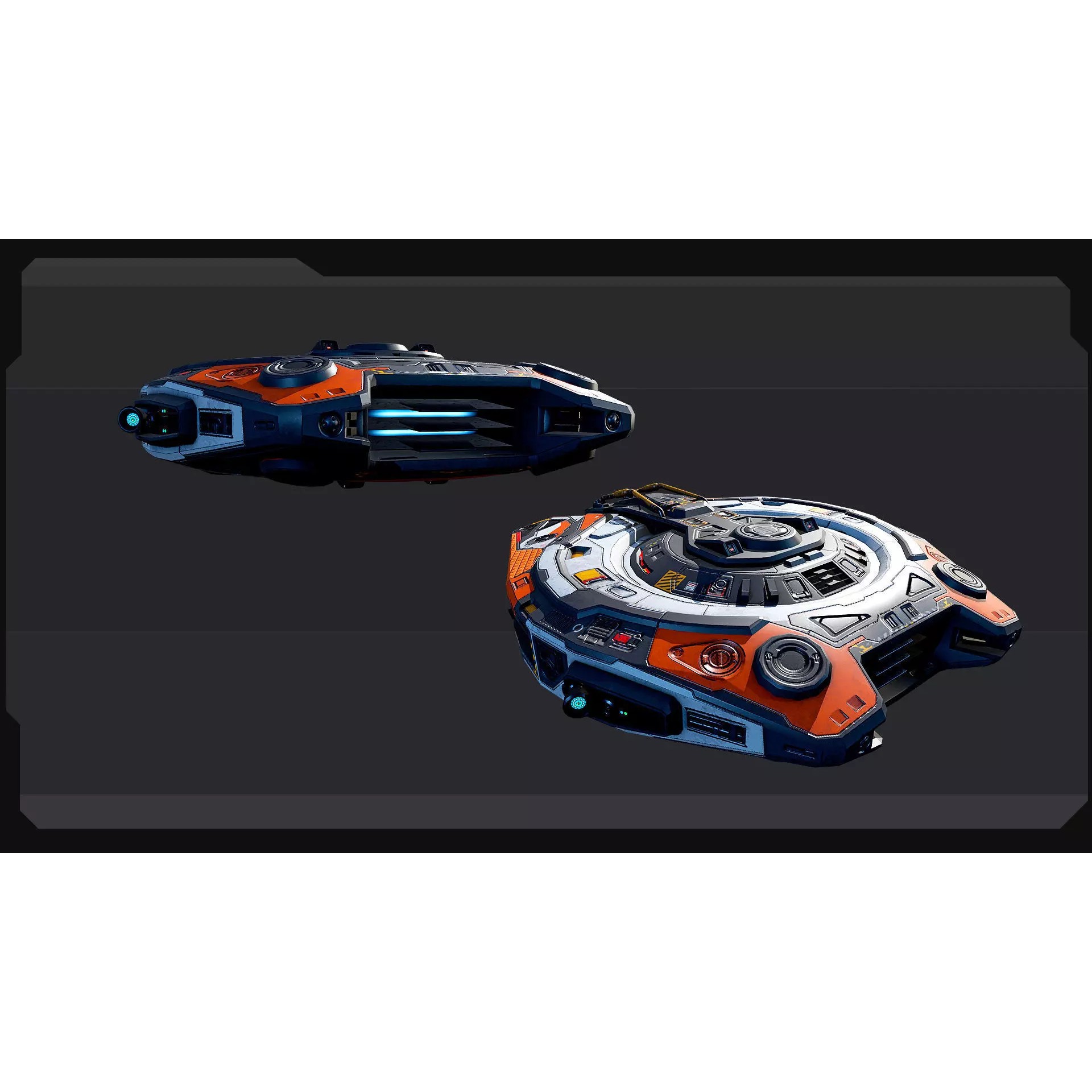 SPACE Explorer Pack - Low-Poly Game-Ready 3D Model - View 4