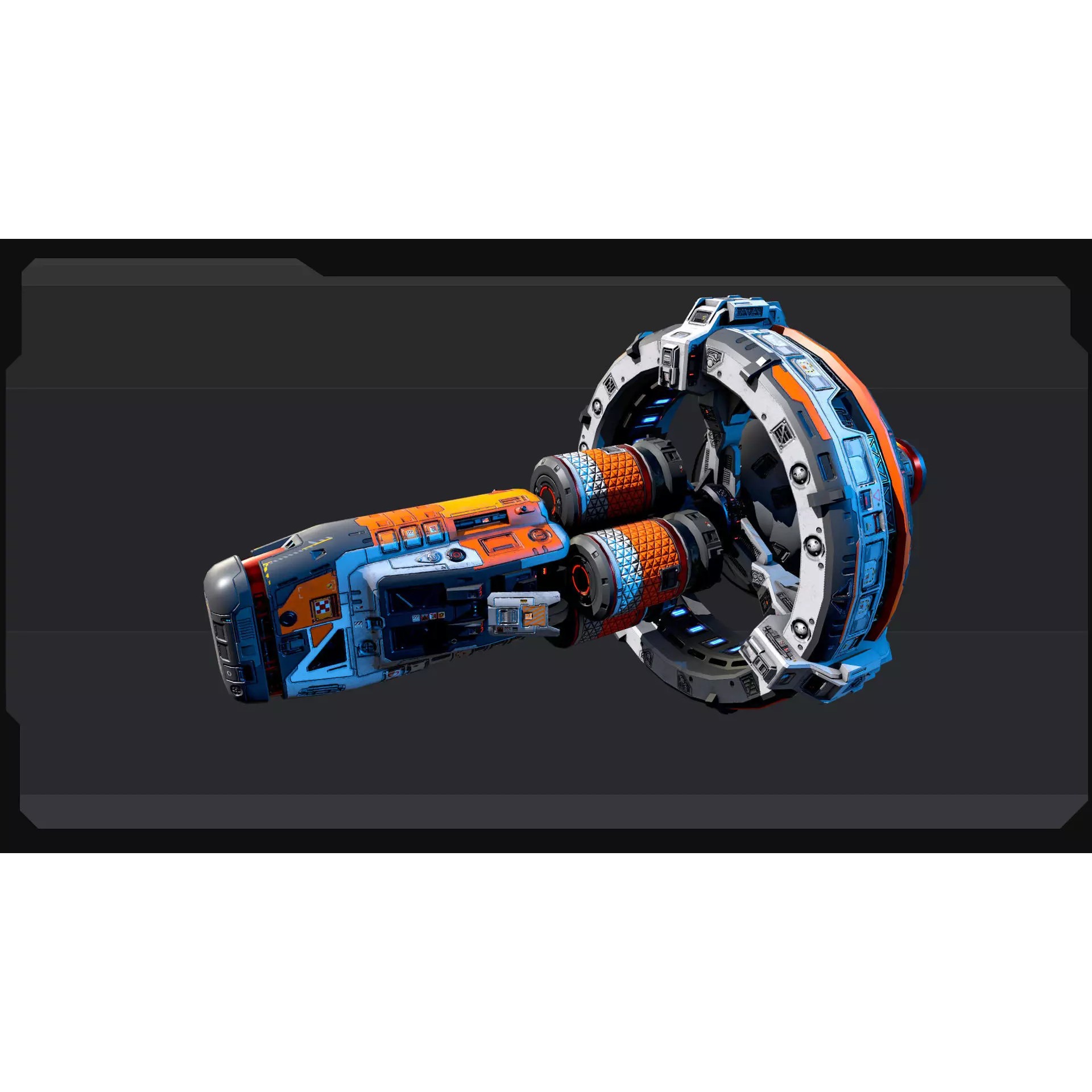 SPACE Explorer Pack - Low-Poly Game-Ready 3D Model - View 8