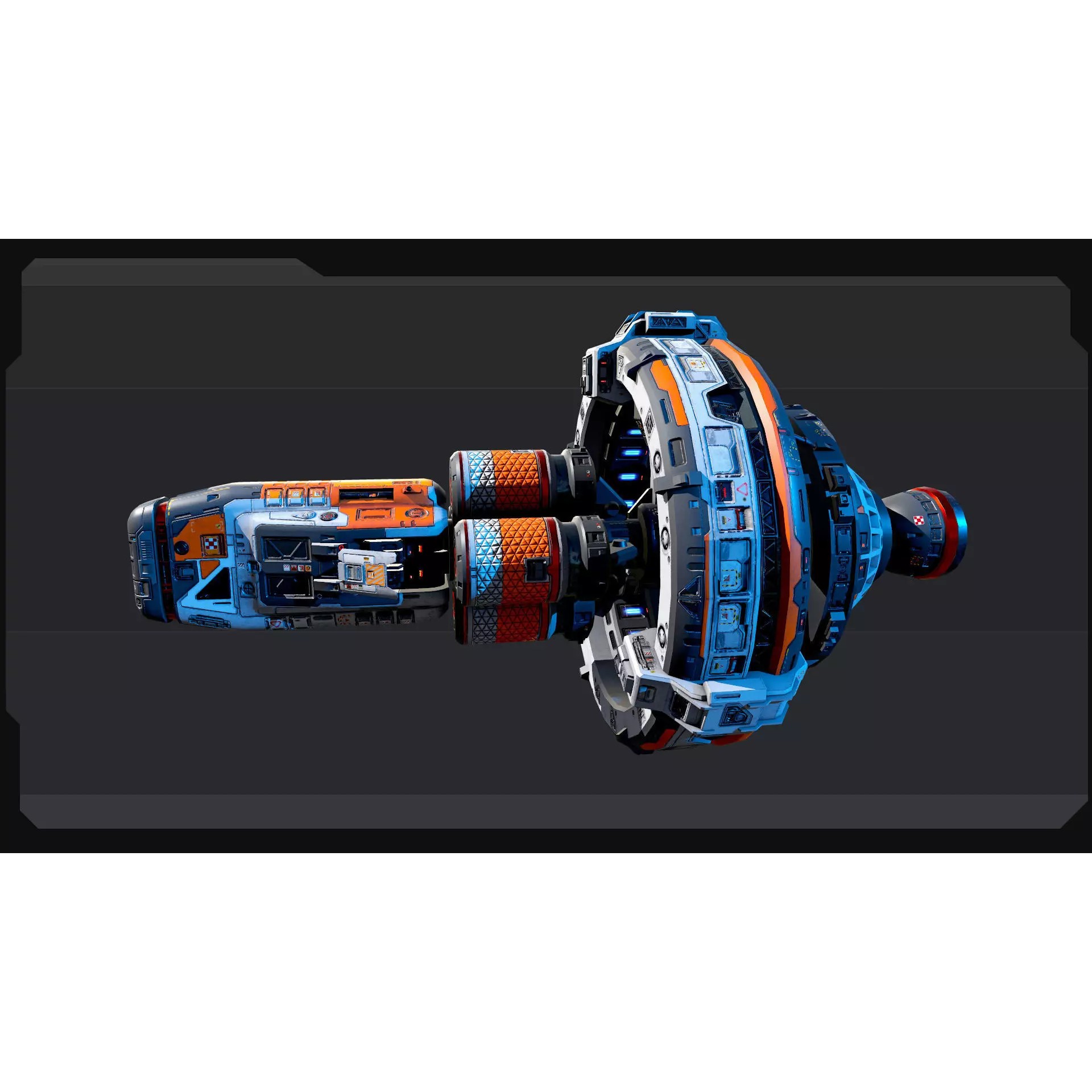 SPACE Explorer Pack - Low-Poly Game-Ready 3D Model - View 9