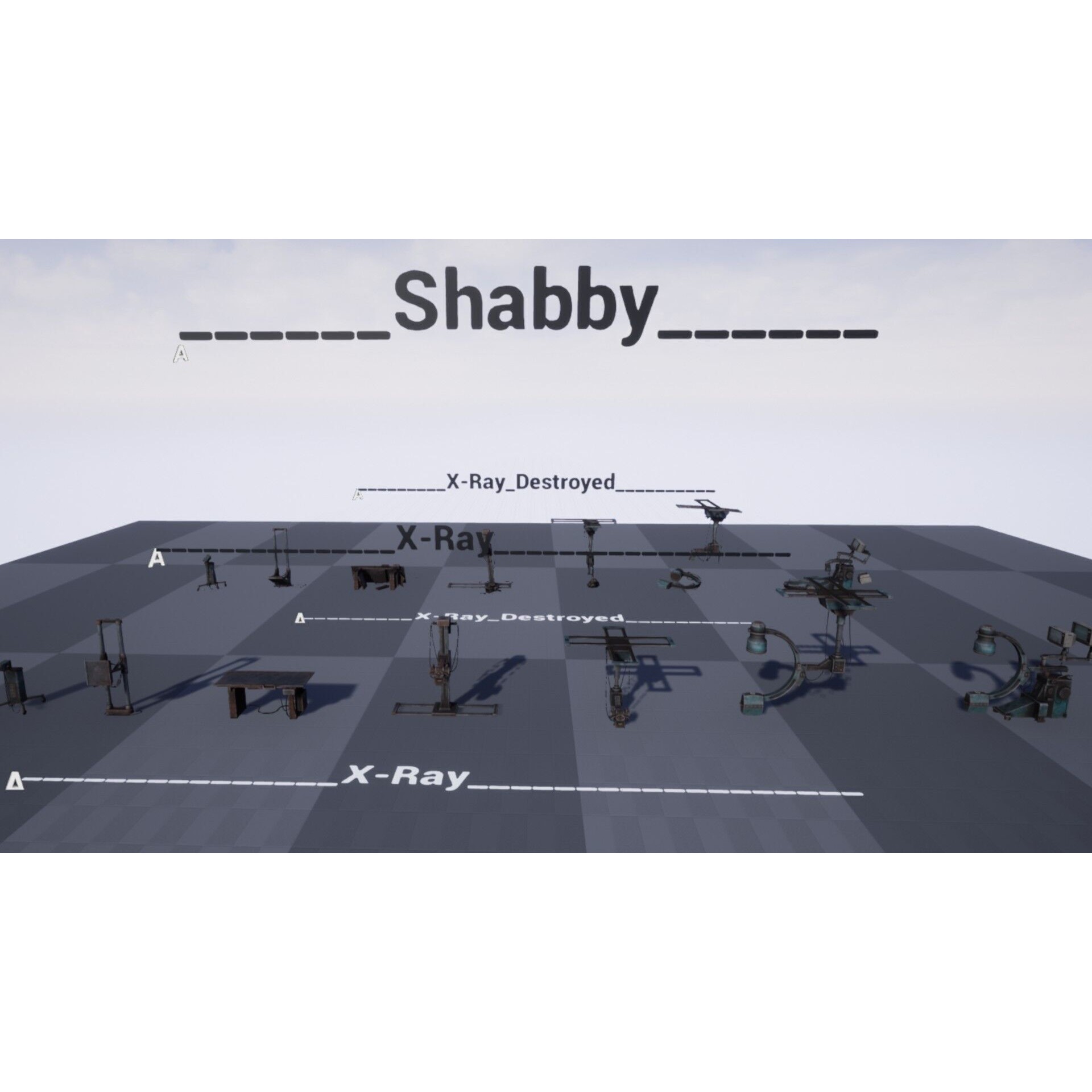 X-Ray Pack - Low-Poly Game-Ready 3D Model - View 10