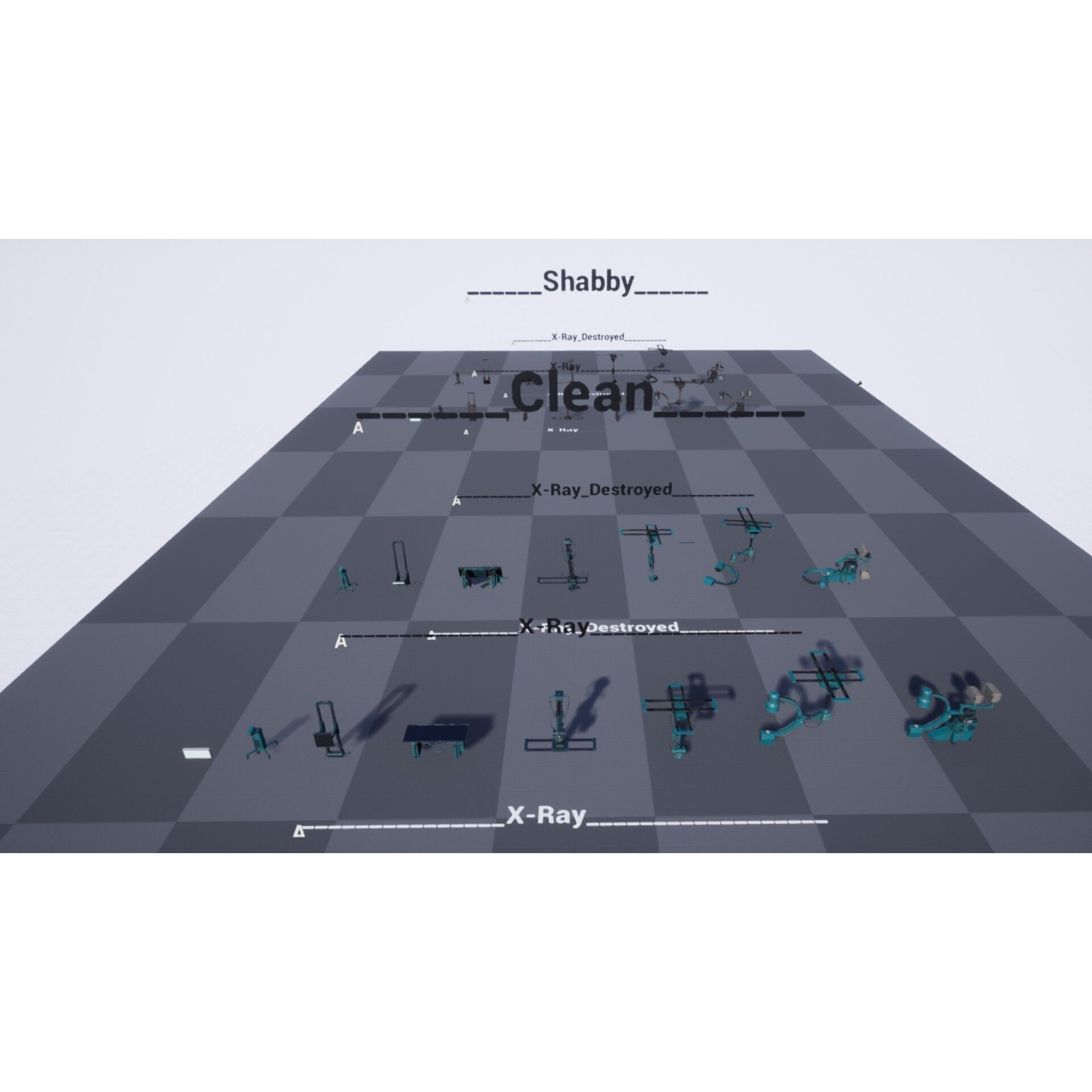 X-Ray Pack - Low-Poly Game-Ready 3D Model - View 11