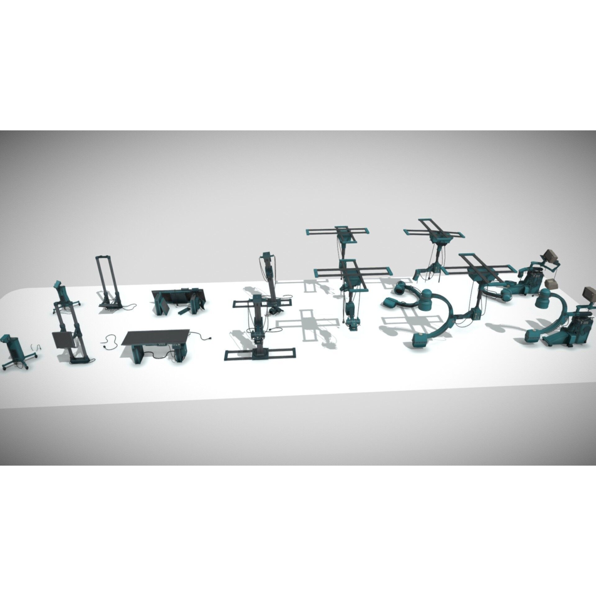 X-Ray Pack - Low-Poly Game-Ready 3D Model - View 3