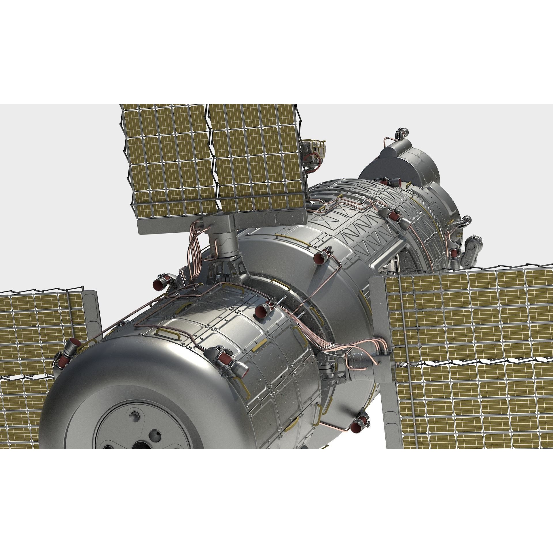 Scifi Spacestation - High-Poly 3D Model - View 13