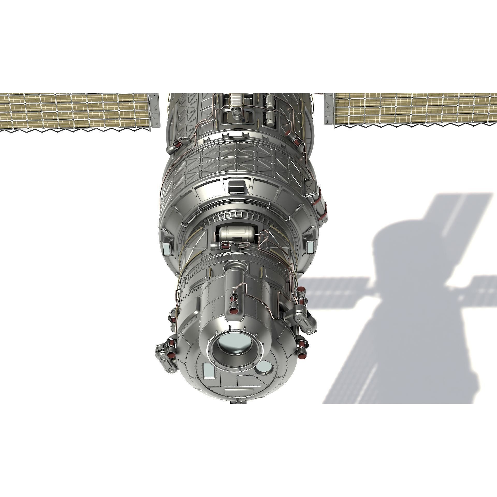 Scifi Spacestation - High-Poly 3D Model - View 21