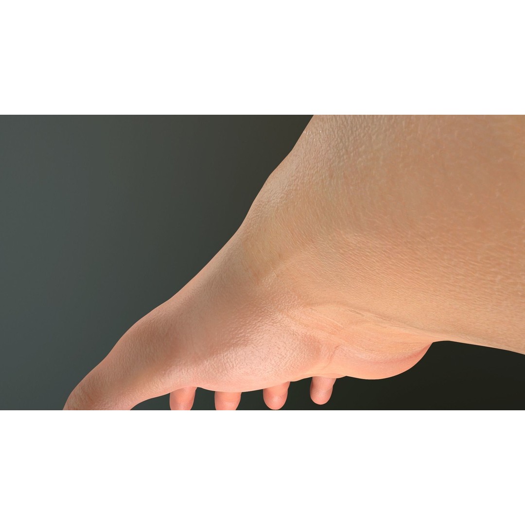 Male Hand 3D Model – Low Poly Rigged Asset with PBR Textures - View 20