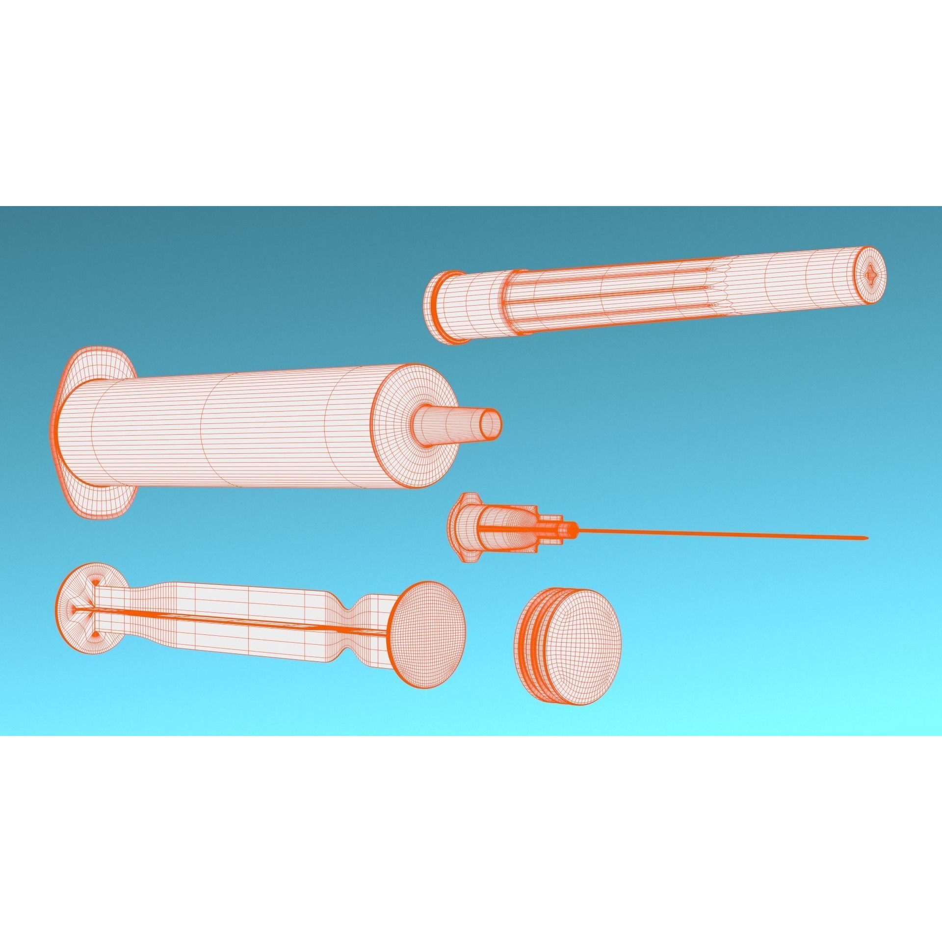 Medical Instruments - PBR Game-Ready 3D Model - View 30
