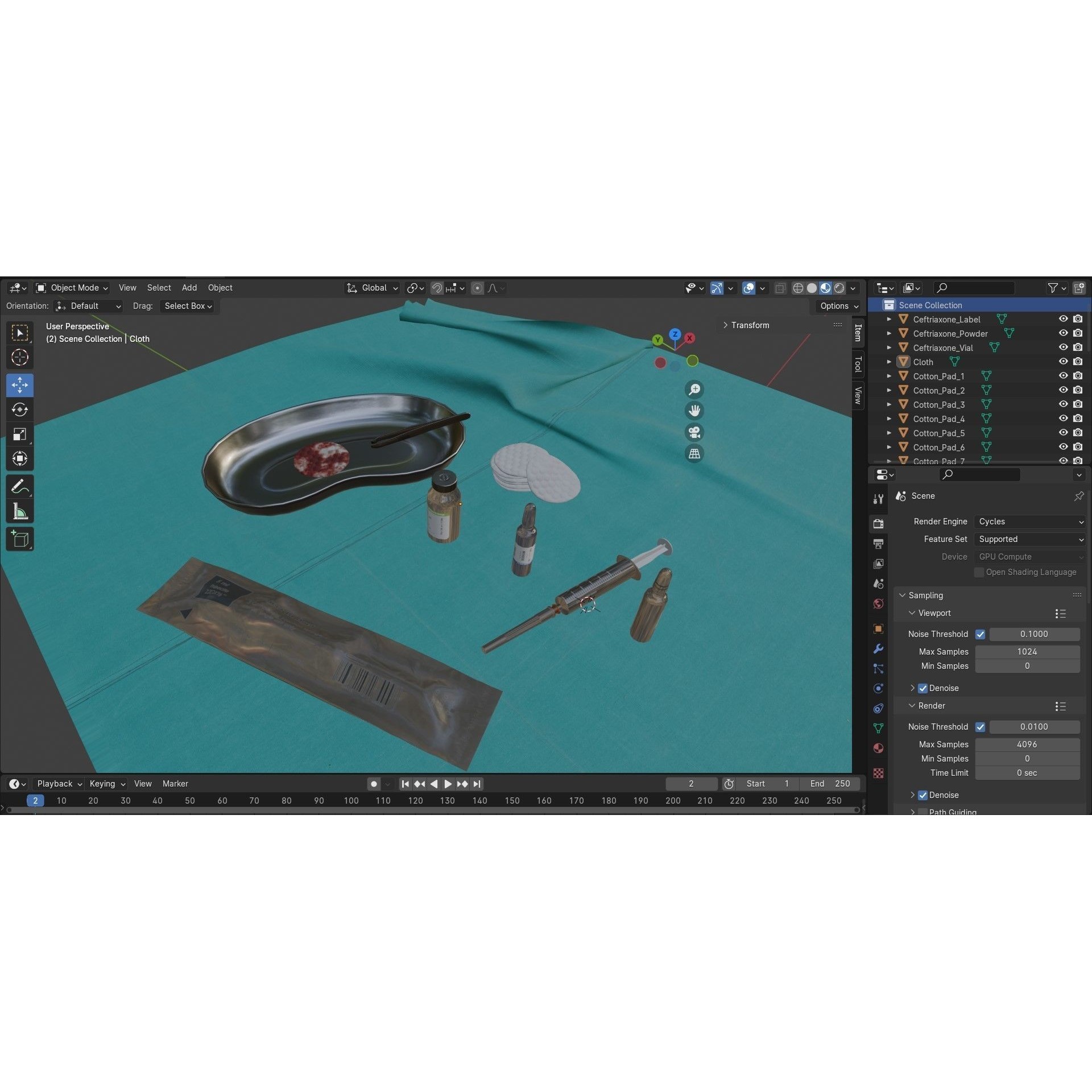 Medical Instruments - PBR Game-Ready 3D Model - View 40
