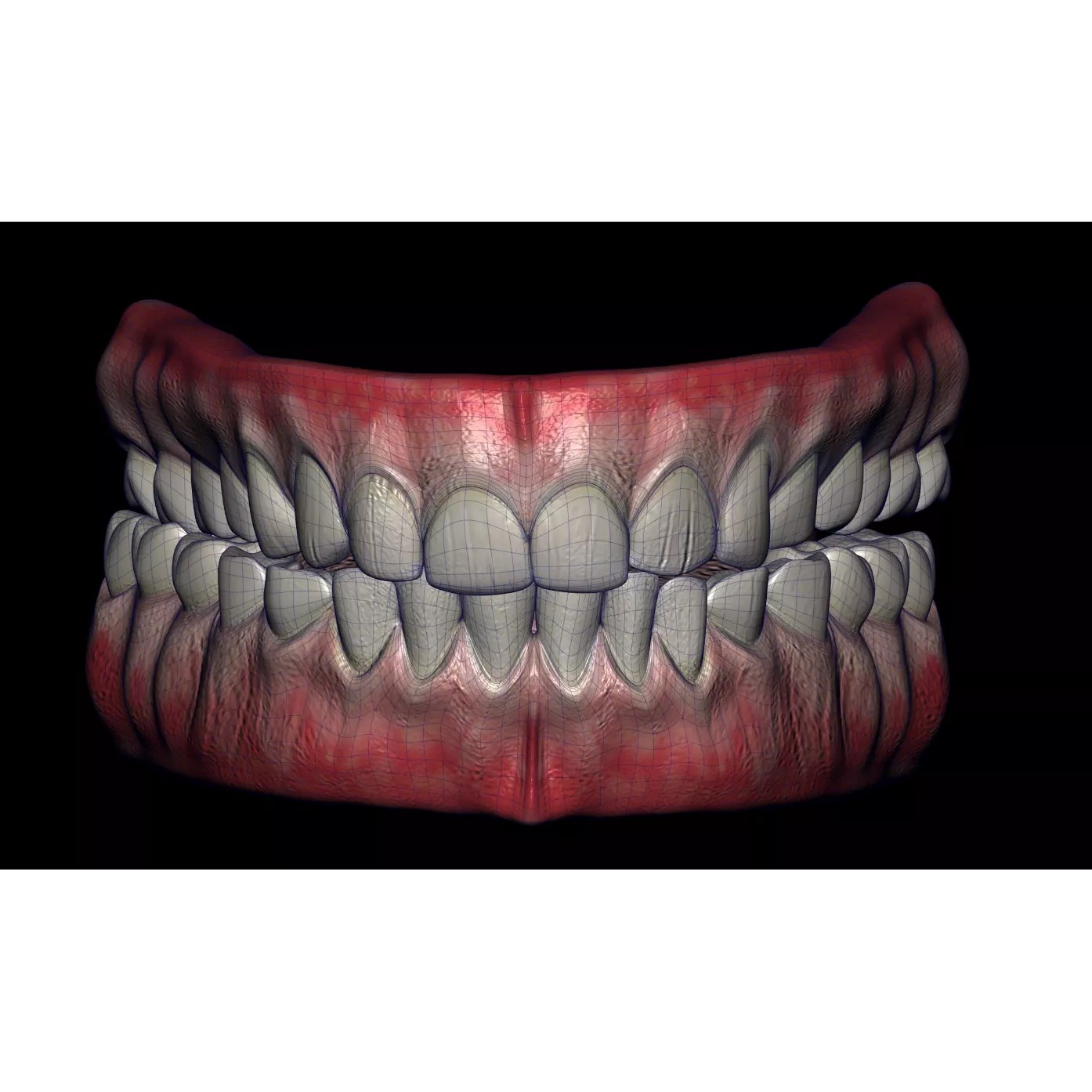 Mouth Cavity - Low-Poly Game-Ready 3D Model - View 4