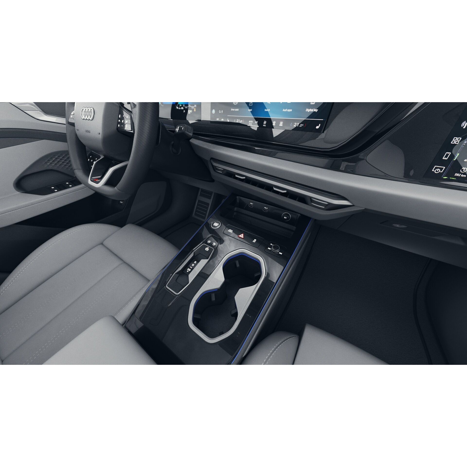 Audi A6 Avant 2026 - Game-Ready 3D Model - View 21