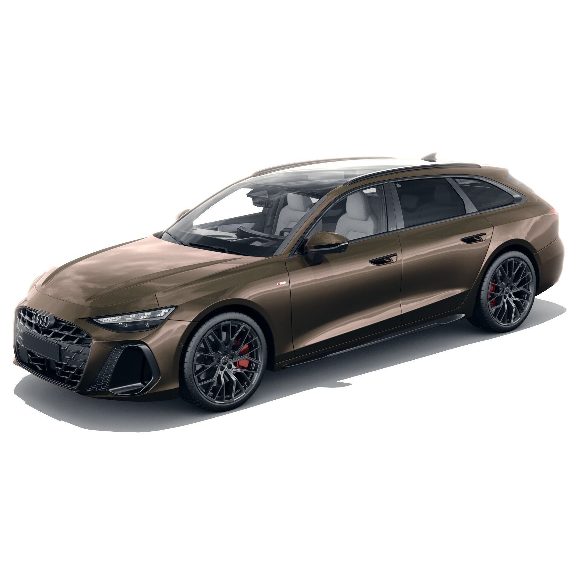 Audi A6 Avant 2026 - Game-Ready 3D Model - View 3