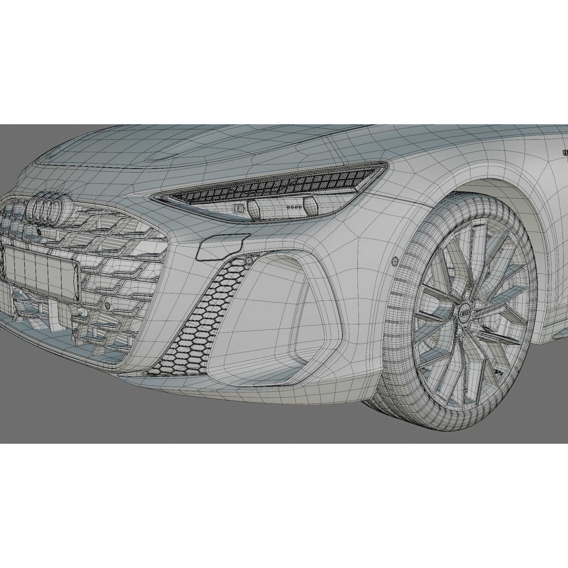 Audi A6 Avant 2026 - Game-Ready 3D Model - View 37