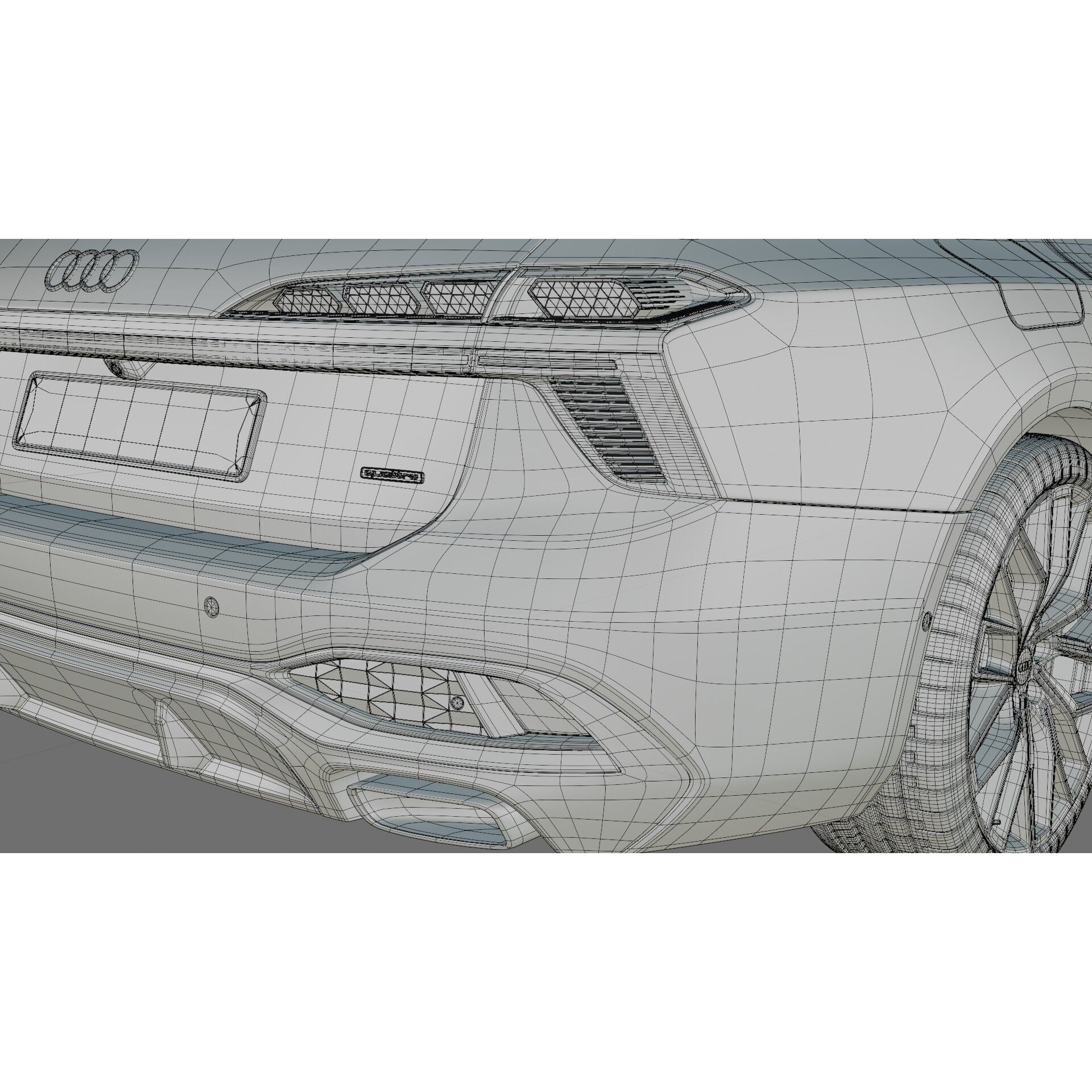 Audi A6 Avant 2026 - Game-Ready 3D Model - View 38