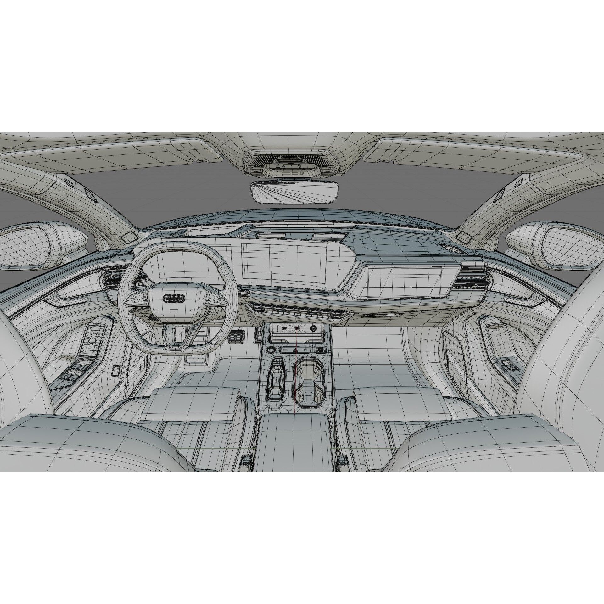 Audi A6 Avant 2026 - Game-Ready 3D Model - View 39