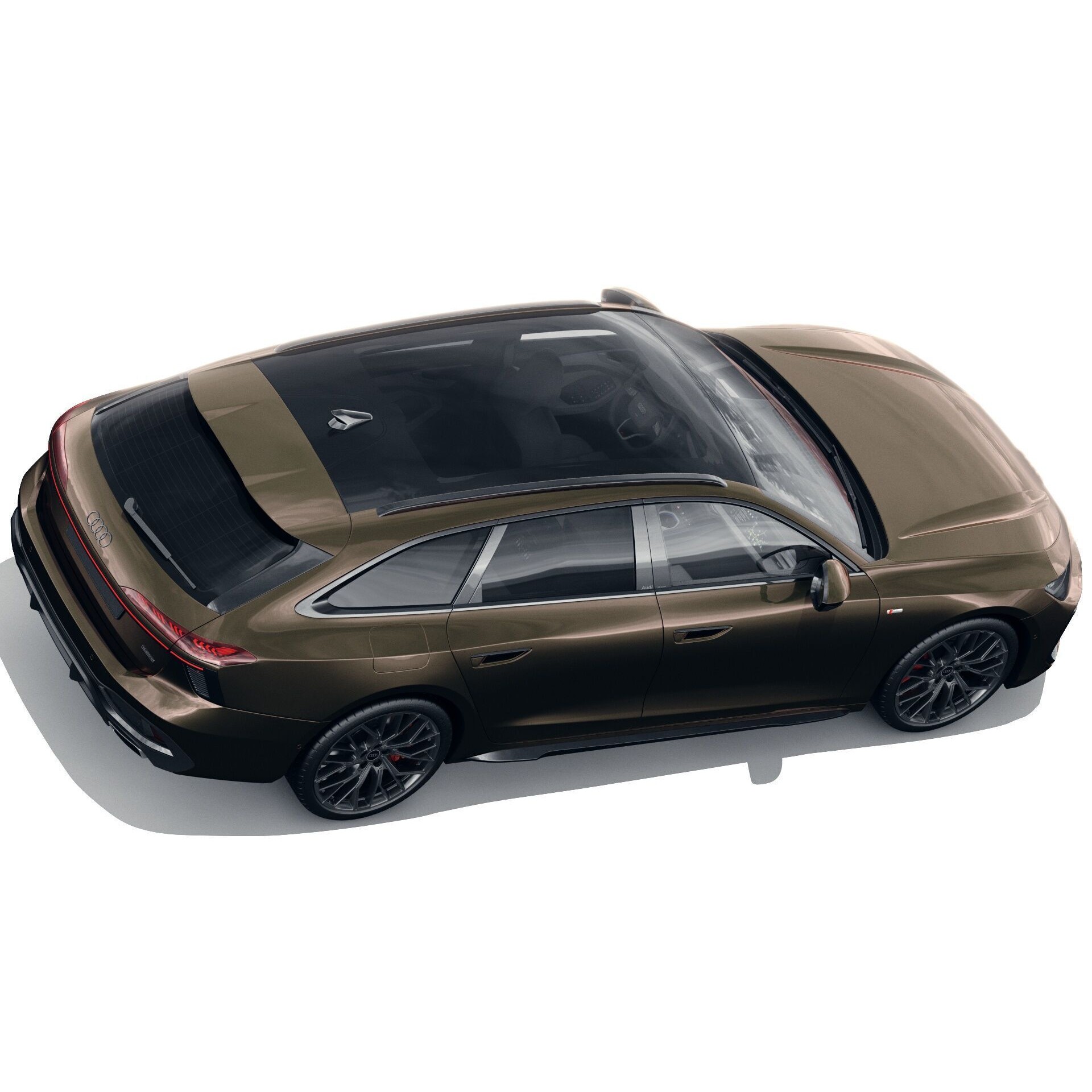 Audi A6 Avant 2026 - Game-Ready 3D Model - View 8