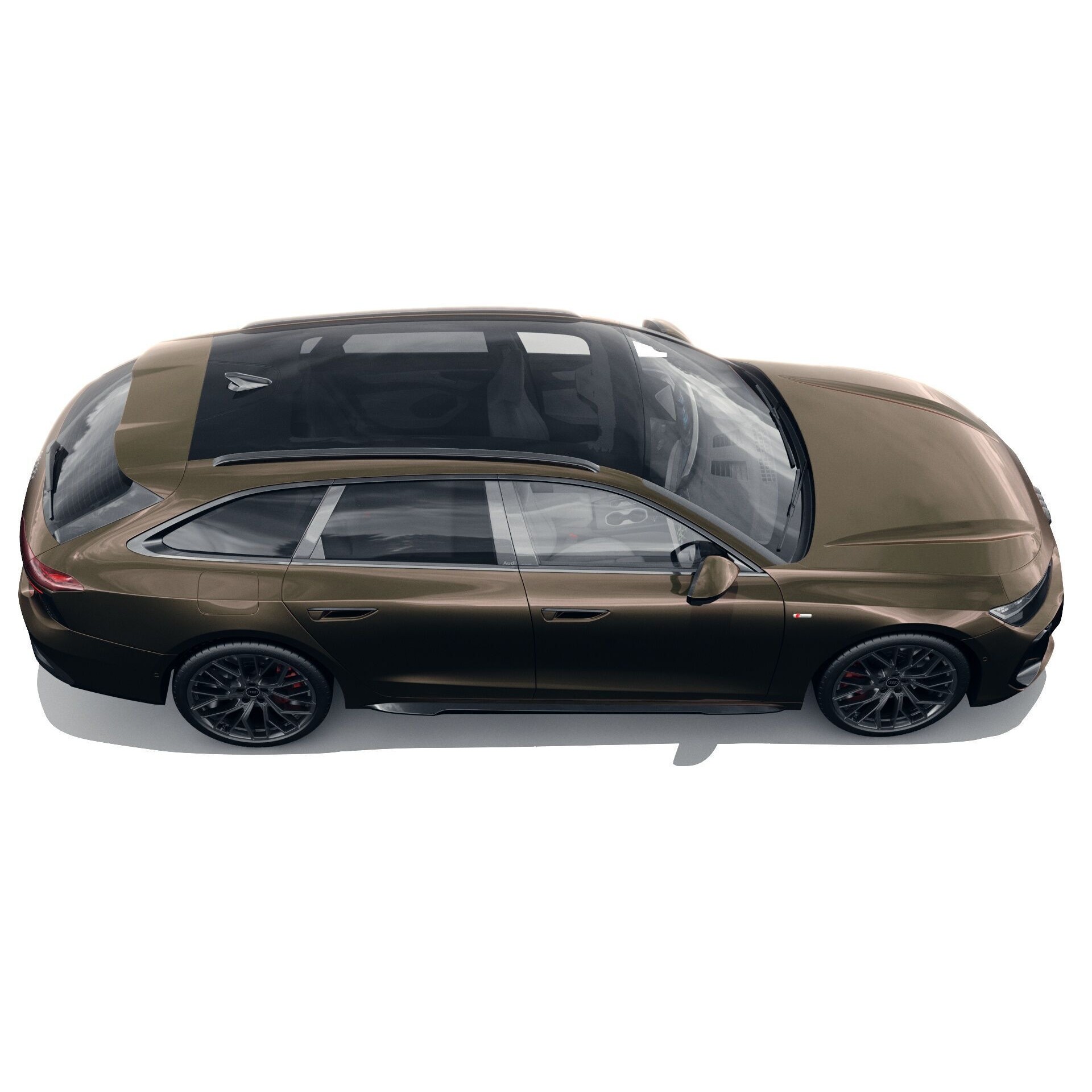 Audi A6 Avant 2026 - Game-Ready 3D Model - View 9