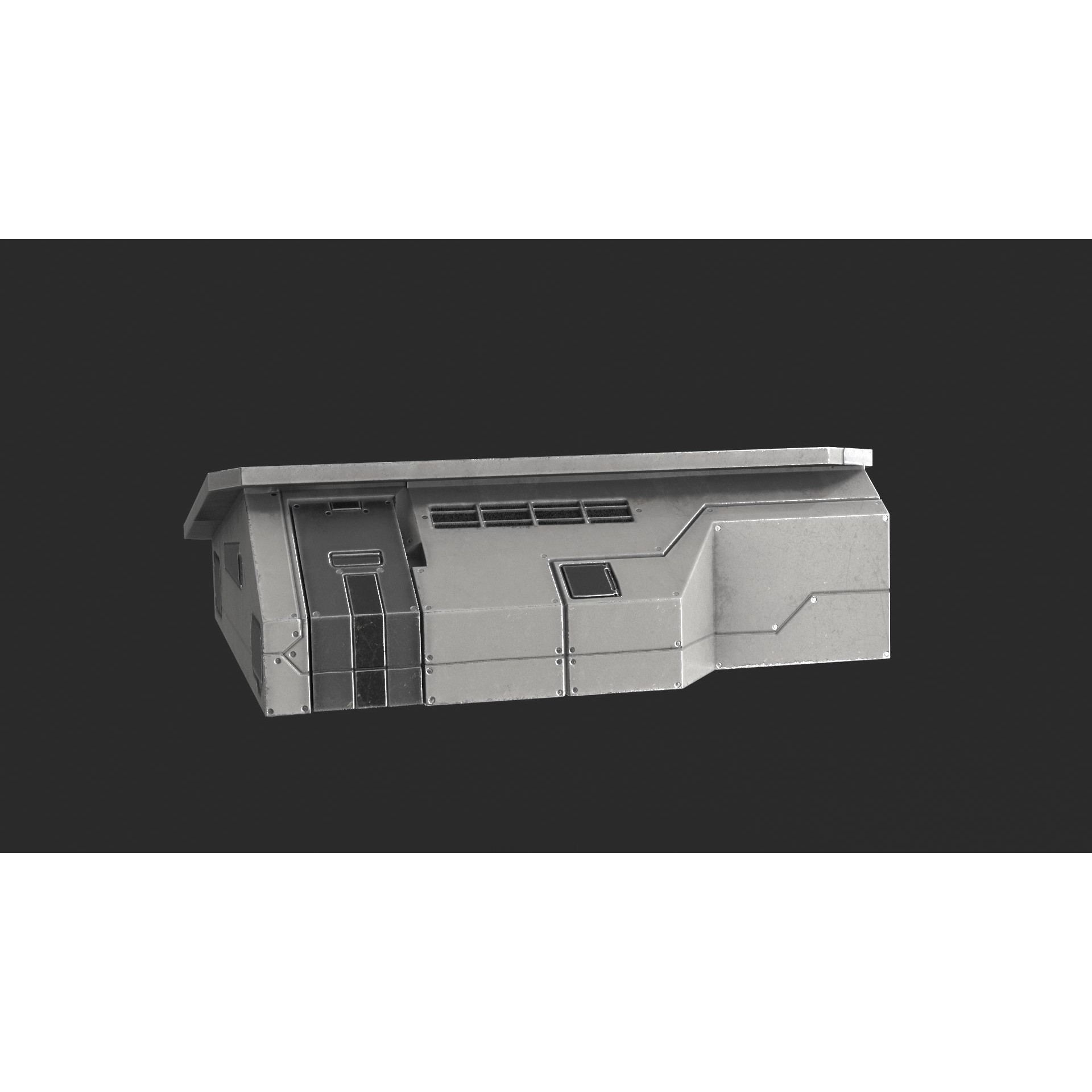 Sci Fi Scanner Display - Low-Poly Game-Ready 3D Model - View 16