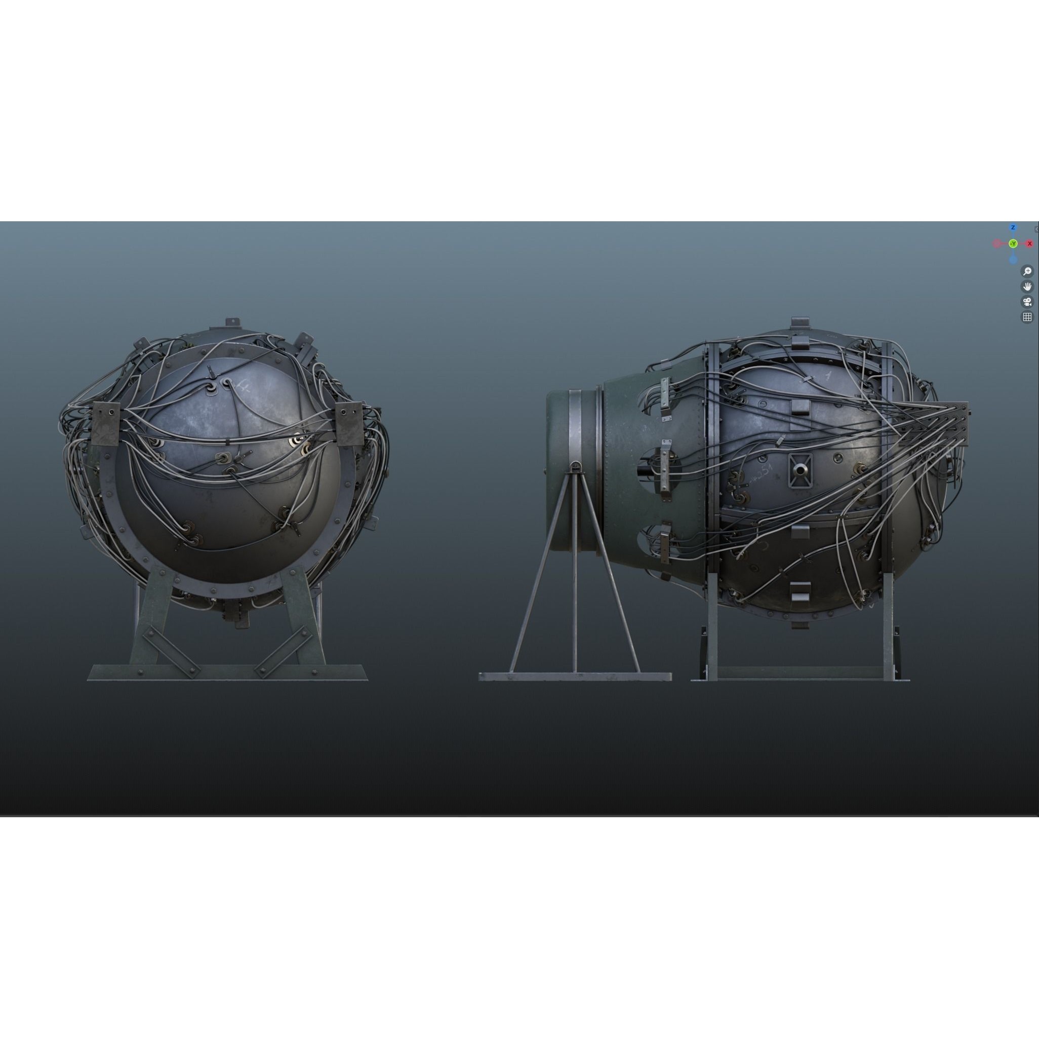 Gadget - Low-Poly Game-Ready 3D Model - View 25