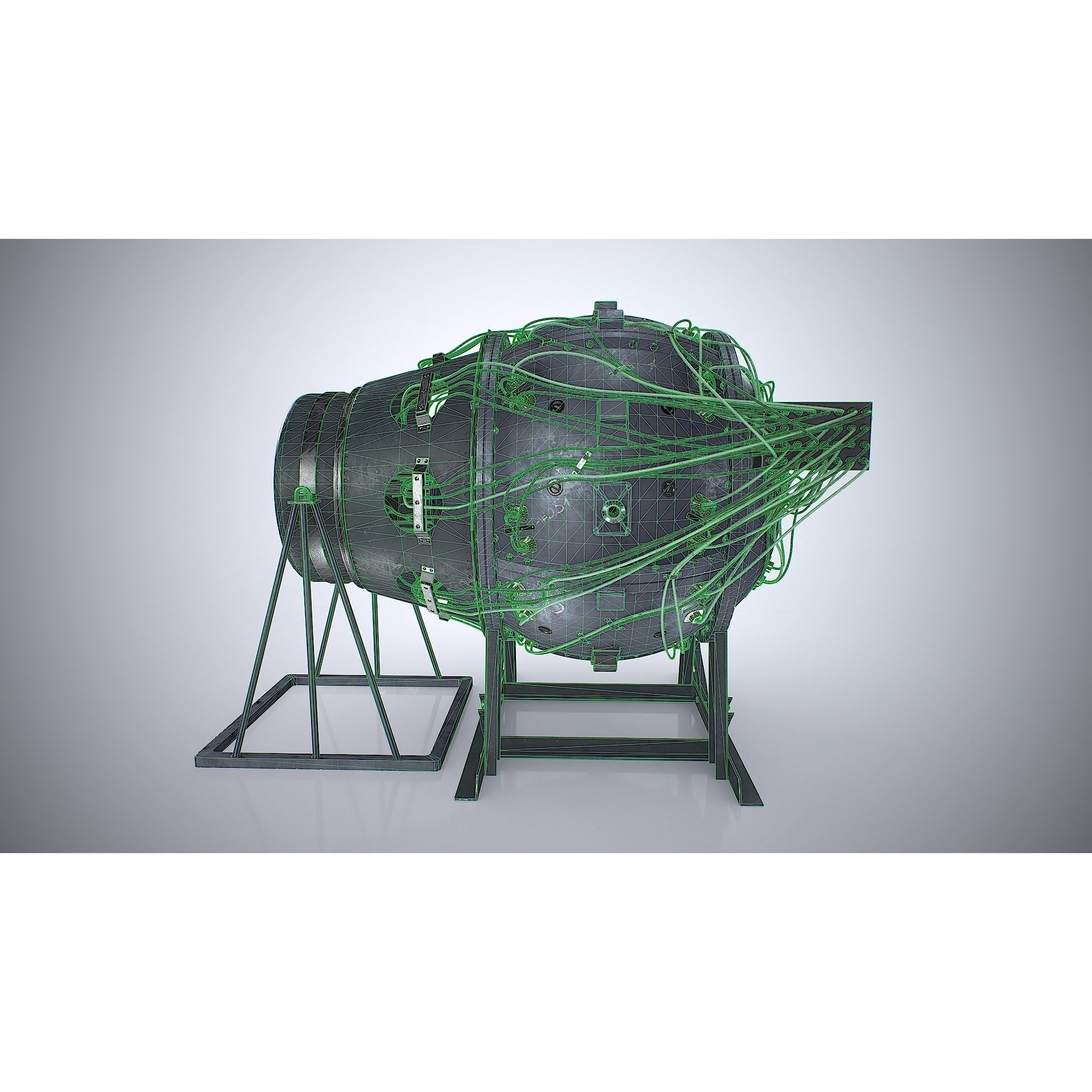 Gadget - Low-Poly Game-Ready 3D Model - View 8