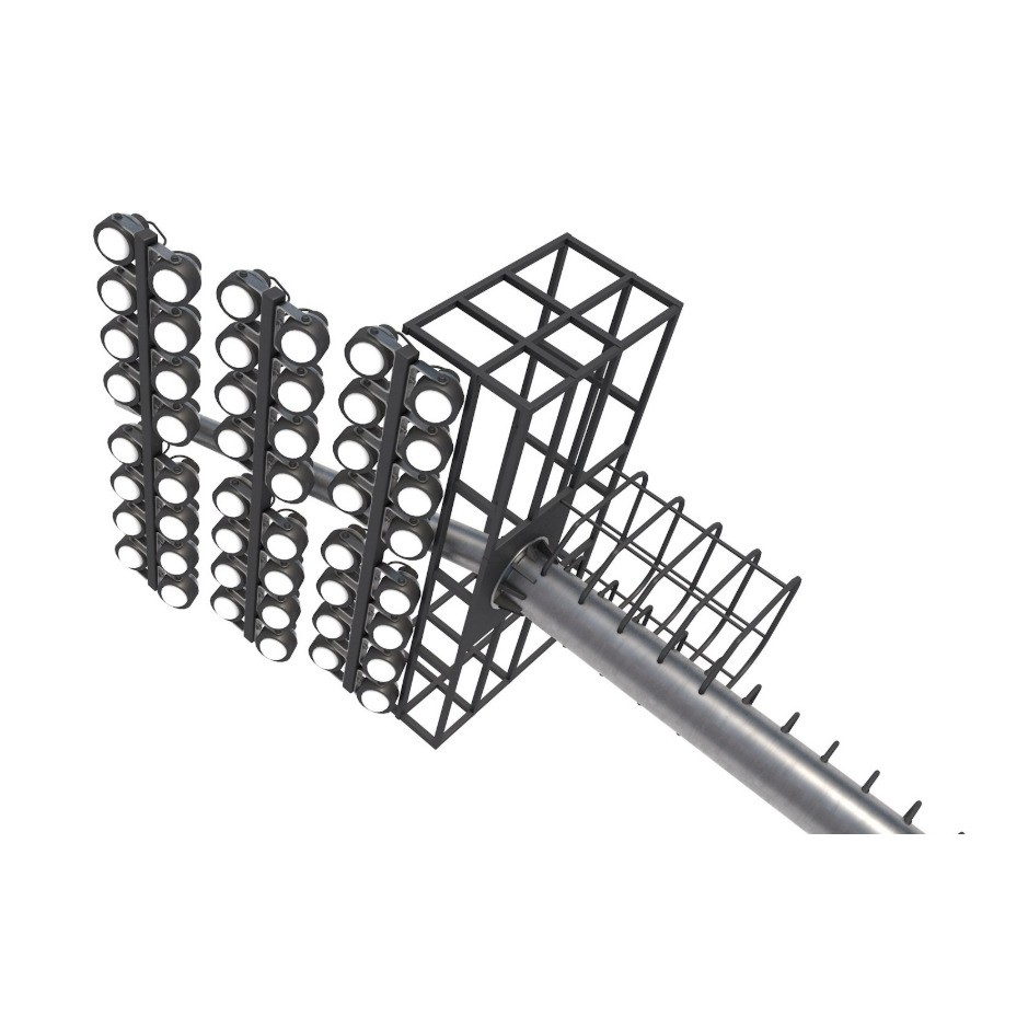 American Football Stadium 3D Model – Realistic Arena with Optimized Geometry, FBX, OBJ - View 11