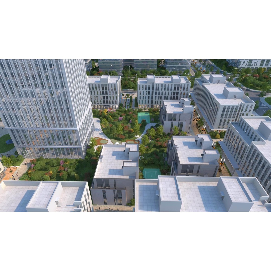 Architectural Animation Shots 3D Model – Urban Cityscape, FBX, OBJ, V-Ray - View 4