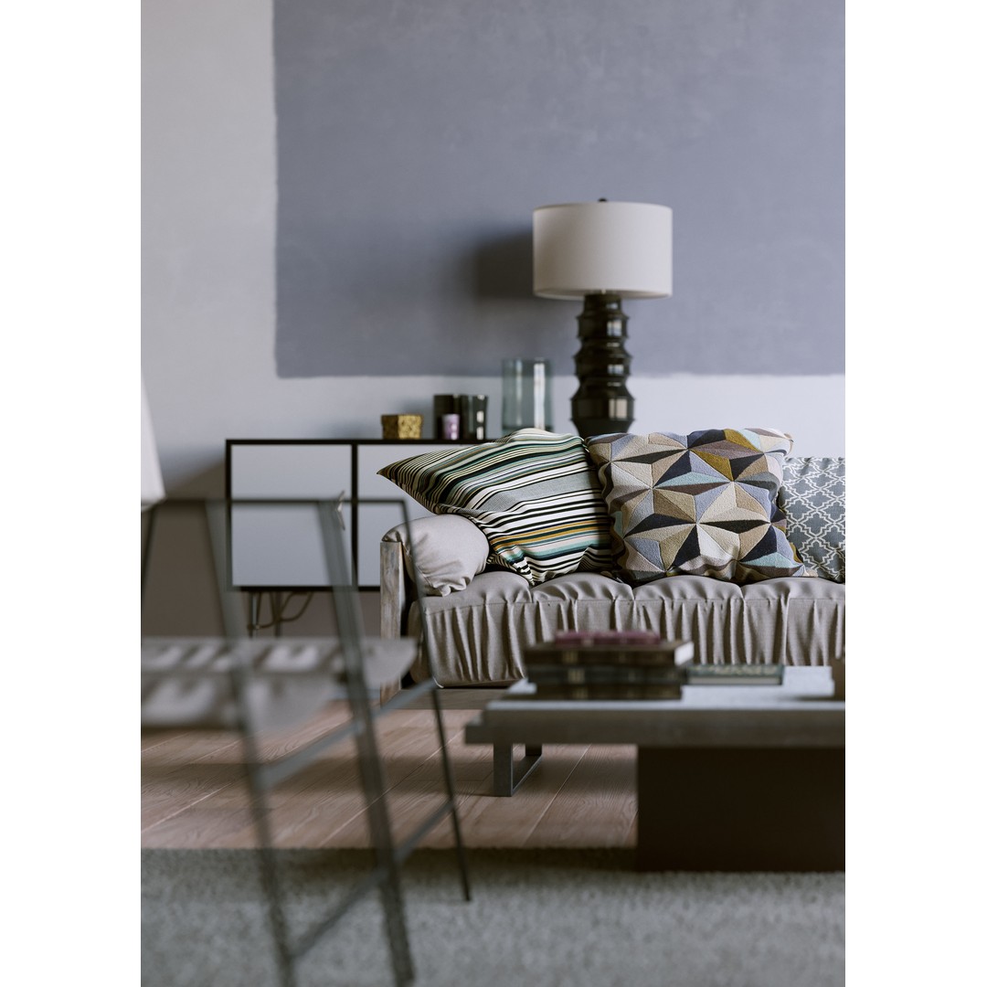 Industrial Loft 3D Model – Textured Interior Scene for Cinema 4D - View 9