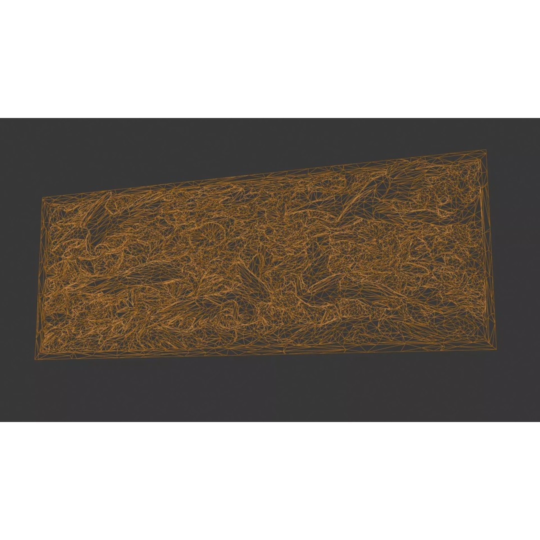 Japanese Ranma 3D Model – Ornate Wood Carving with Cranes and Peonies - View 17