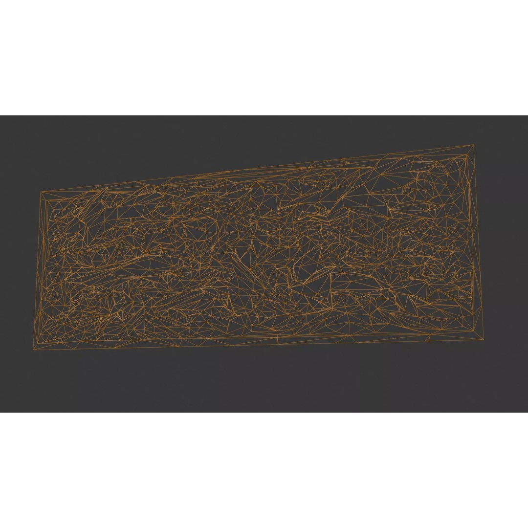 Japanese Ranma 3D Model – Ornate Wood Carving with Cranes and Peonies - View 20