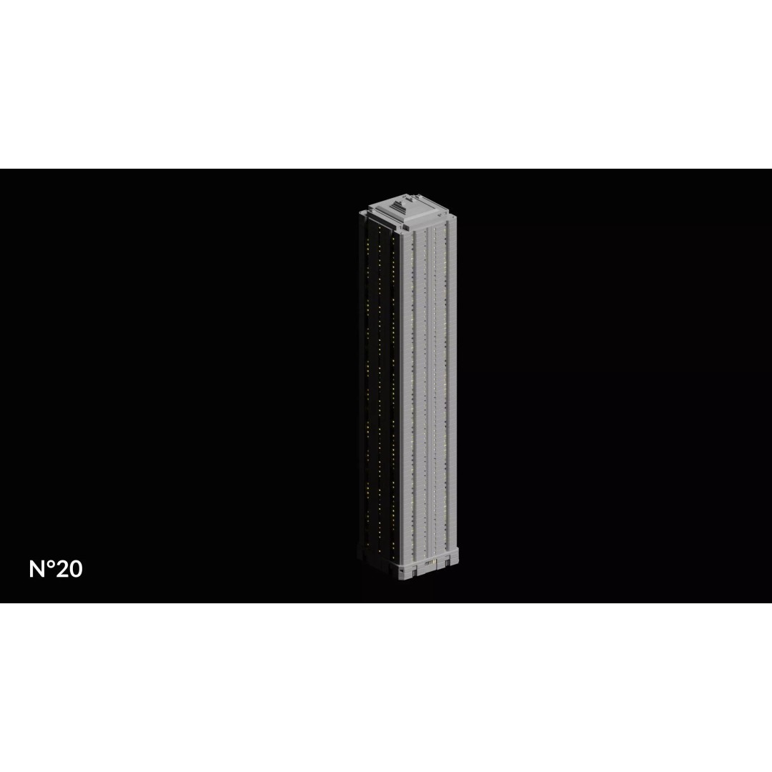 Sci-Fi Buildings 3D Model – Cyberpunk Style Low-Poly Pack, Blender & FBX