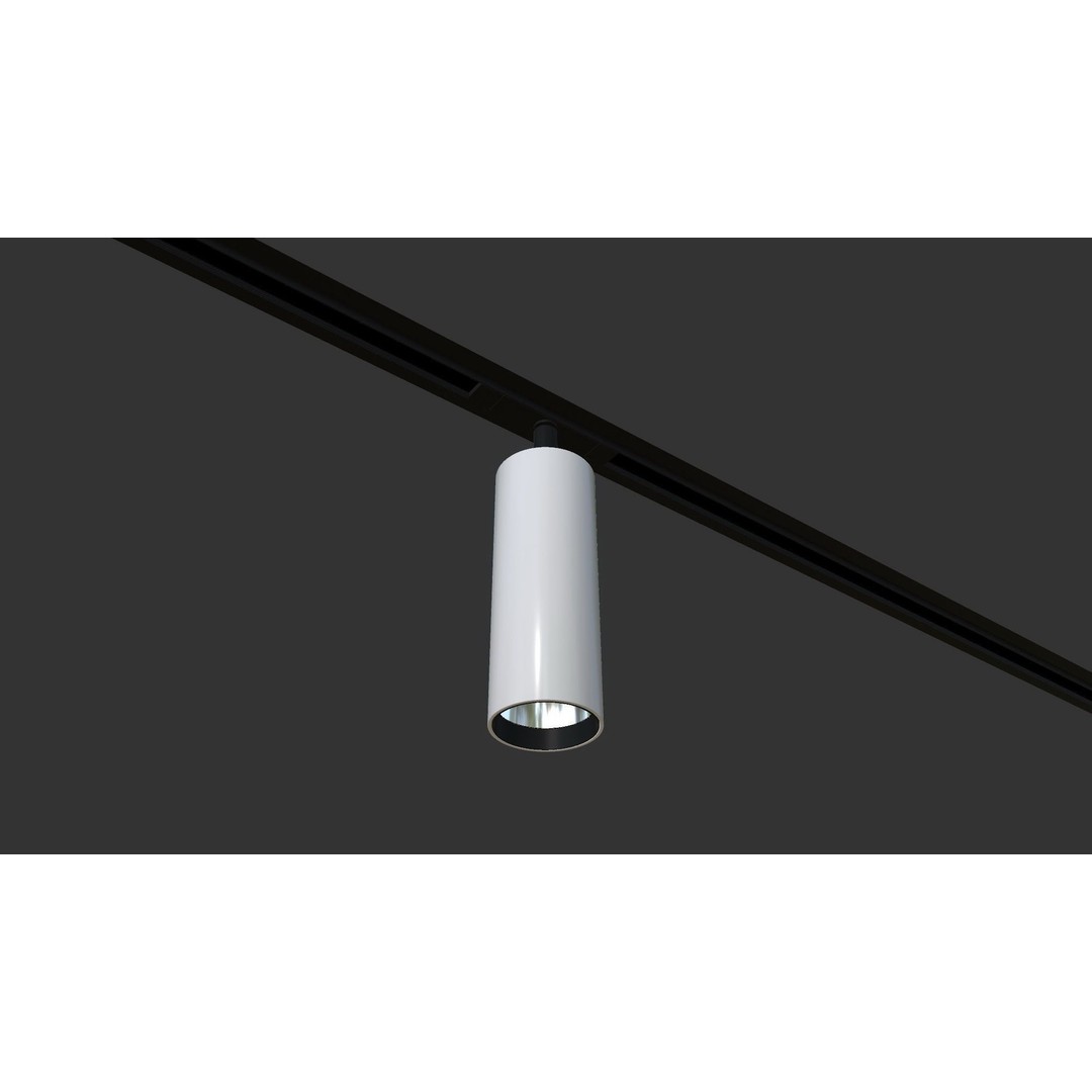 Spot Set 3D Model – Modern Ceiling Lighting for Cinema 4D, V-Ray, Corona - View 7