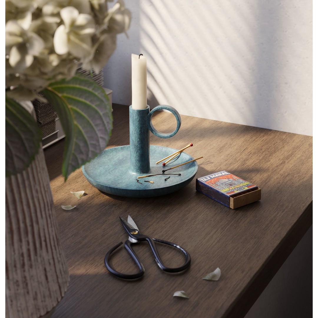 Indoor Plants 3D Model – Realistic Small Plant Scenes, C4D - View 12