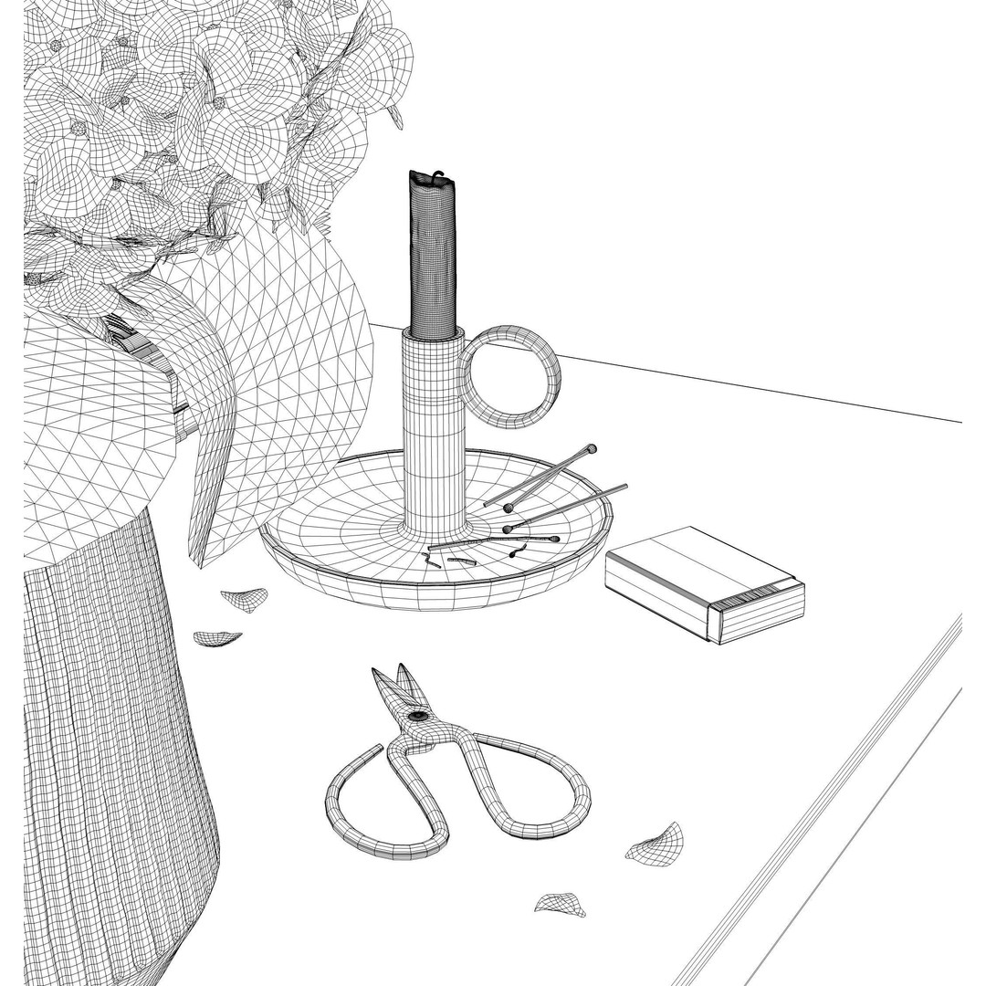 Indoor Plants 3D Model – Realistic Small Plant Scenes, C4D - View 18