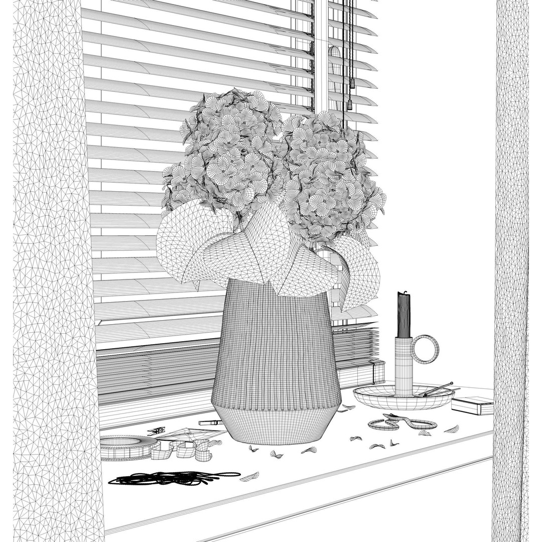 Indoor Plants 3D Model – Realistic Small Plant Scenes, C4D - View 24