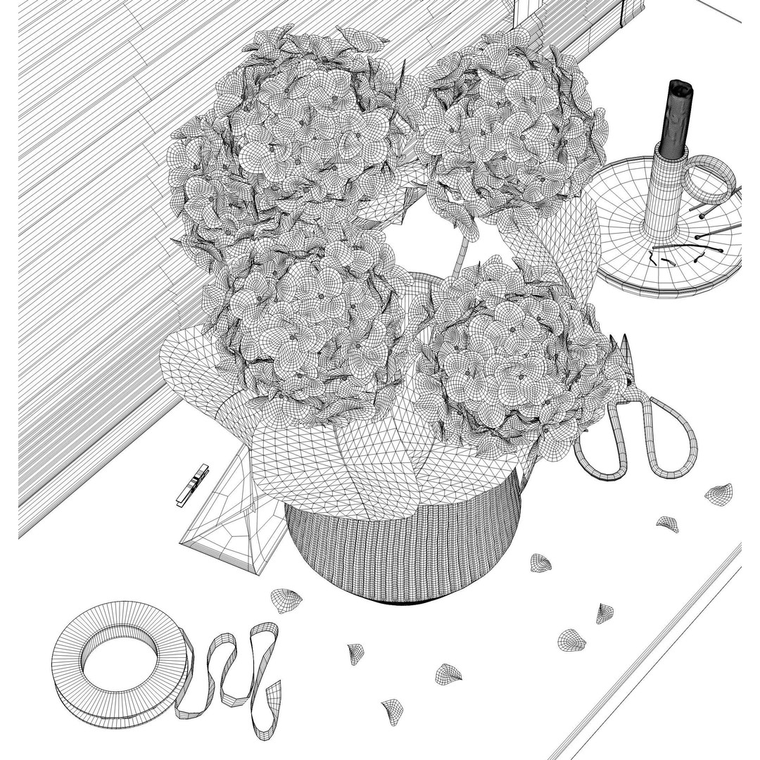 Indoor Plants 3D Model – Realistic Small Plant Scenes, C4D - View 25