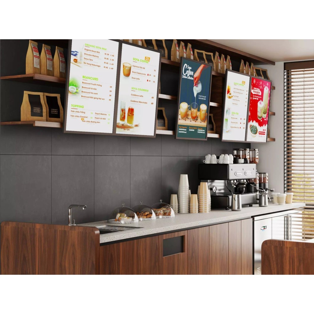 Soya Cafe Bar Counter 3D Model – Low Poly Rigged Asset, FBX - View 11