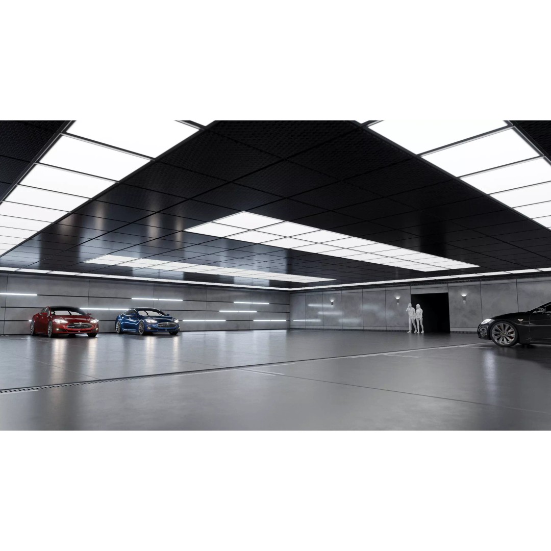 Modern Underground Car Garage 3D Model – High Poly Interior Asset, Blender, FBX - View 2