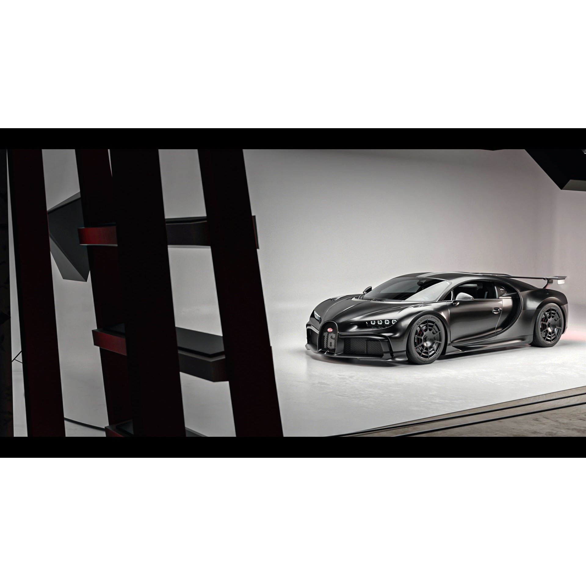 Automotive Studio Scene - Low-Poly Game-Ready 3D Model - View 12