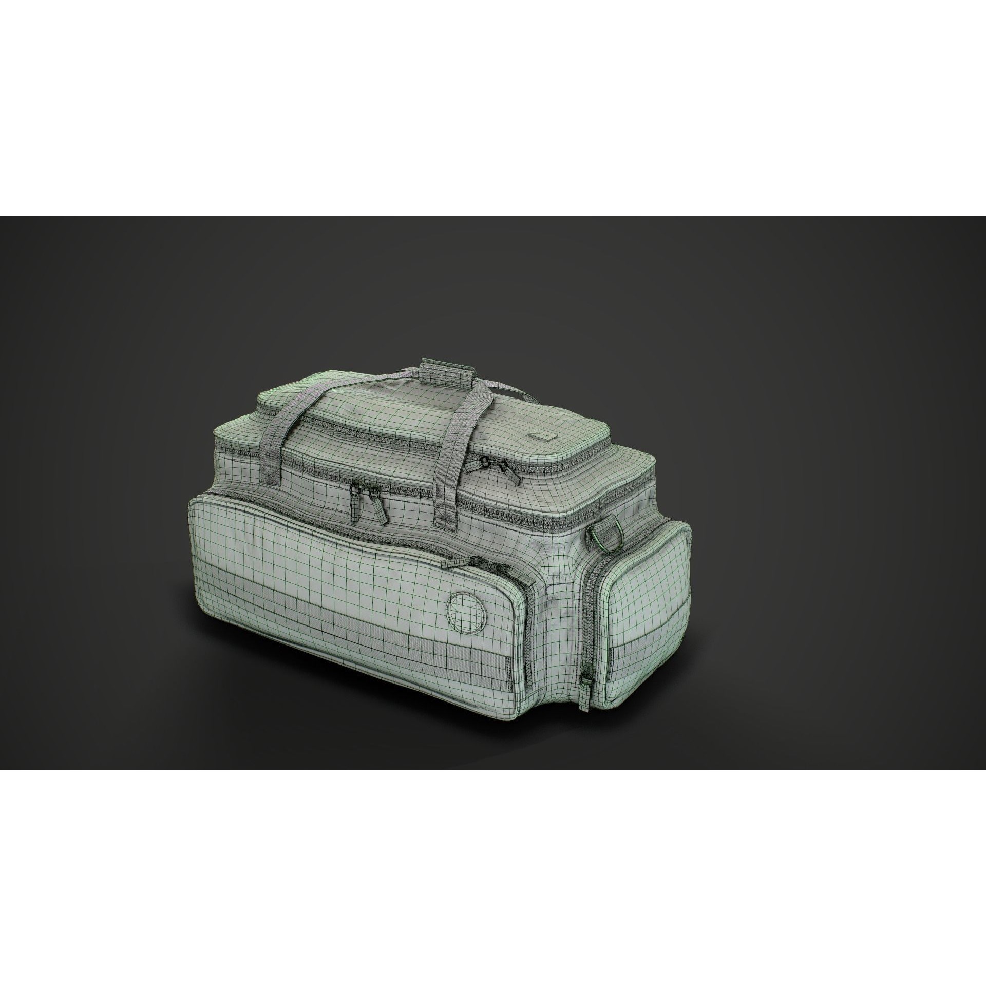 Medical Bag - Low-Poly Game-Ready 3D Model