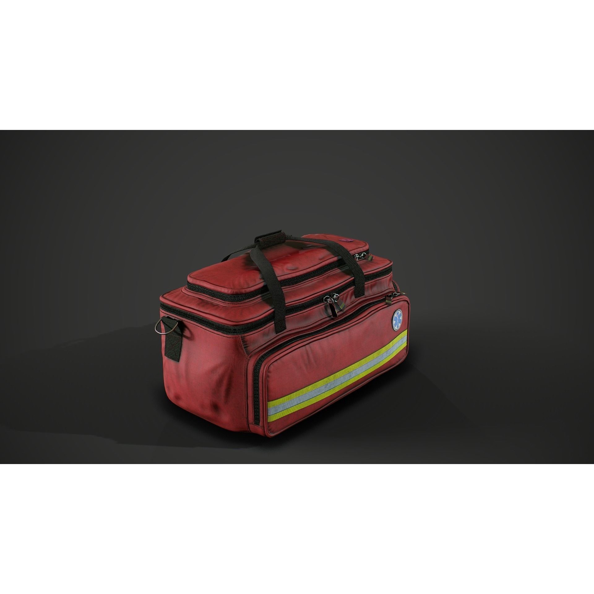 Medical Bag - Low-Poly Game-Ready 3D Model - View 3