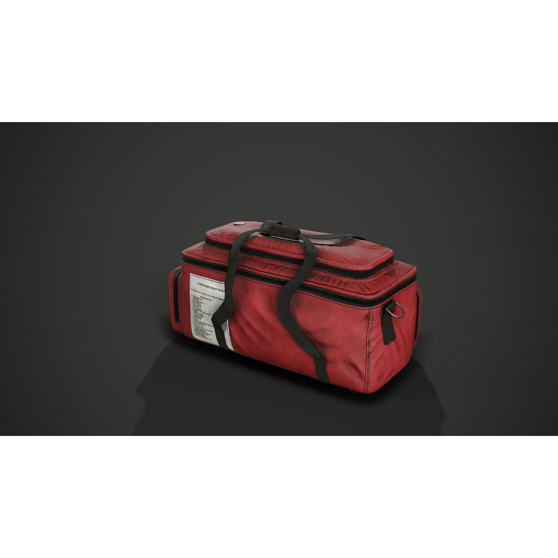 Medical Bag - Low-Poly Game-Ready 3D Model - View 5